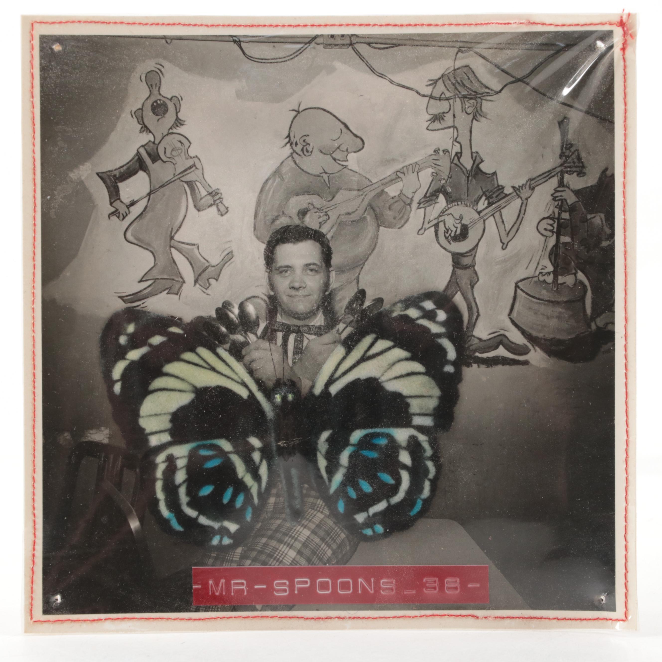Mr. Spoons Memorabilia, Book with Record and Cal Kowal Photo Prints