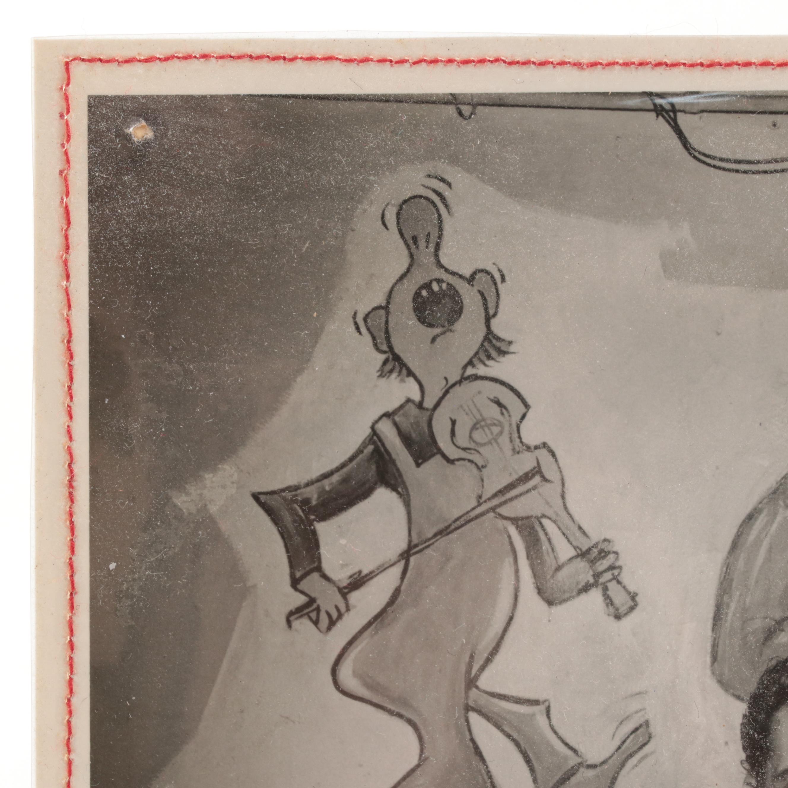 Mr. Spoons Memorabilia, Book with Record and Cal Kowal Photo Prints