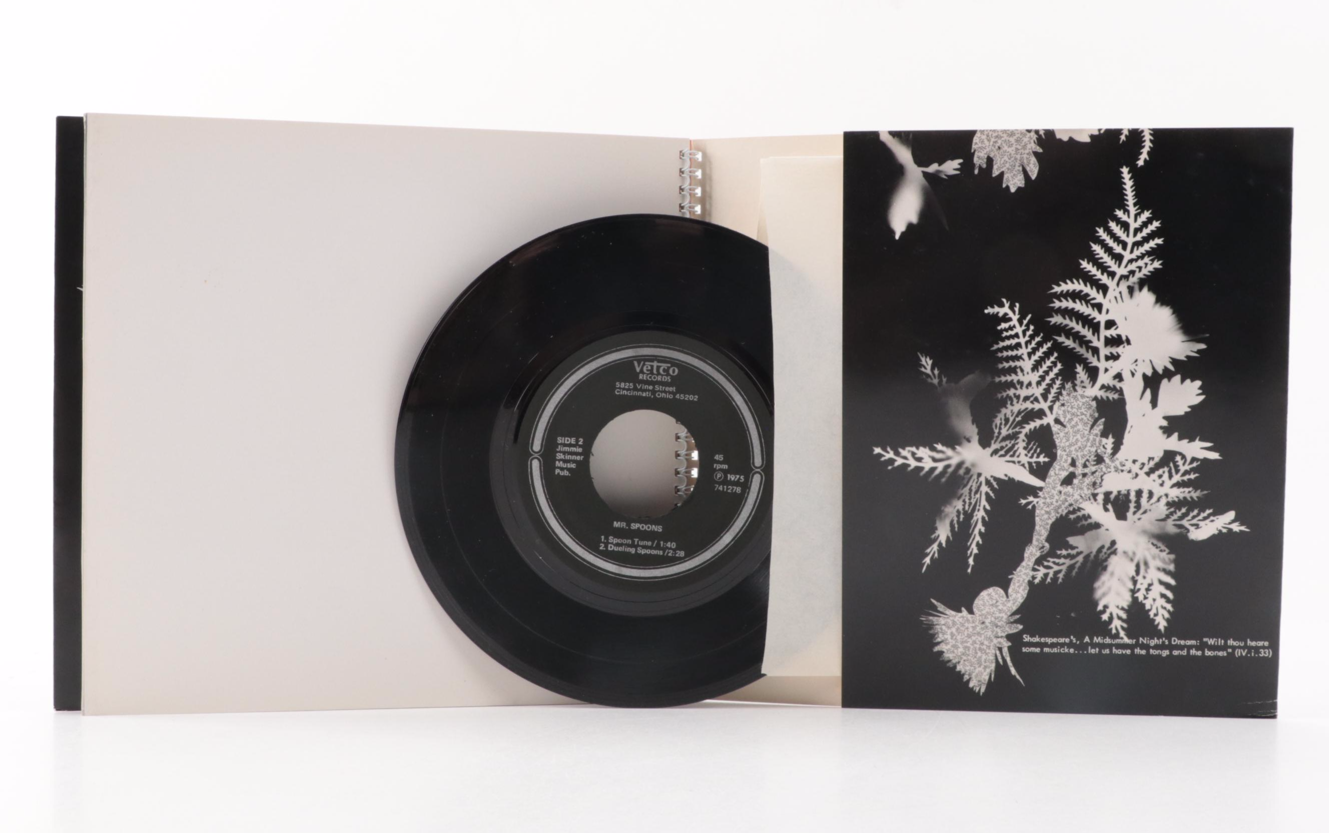 Mr. Spoons Memorabilia, Book with Record and Cal Kowal Photo Prints