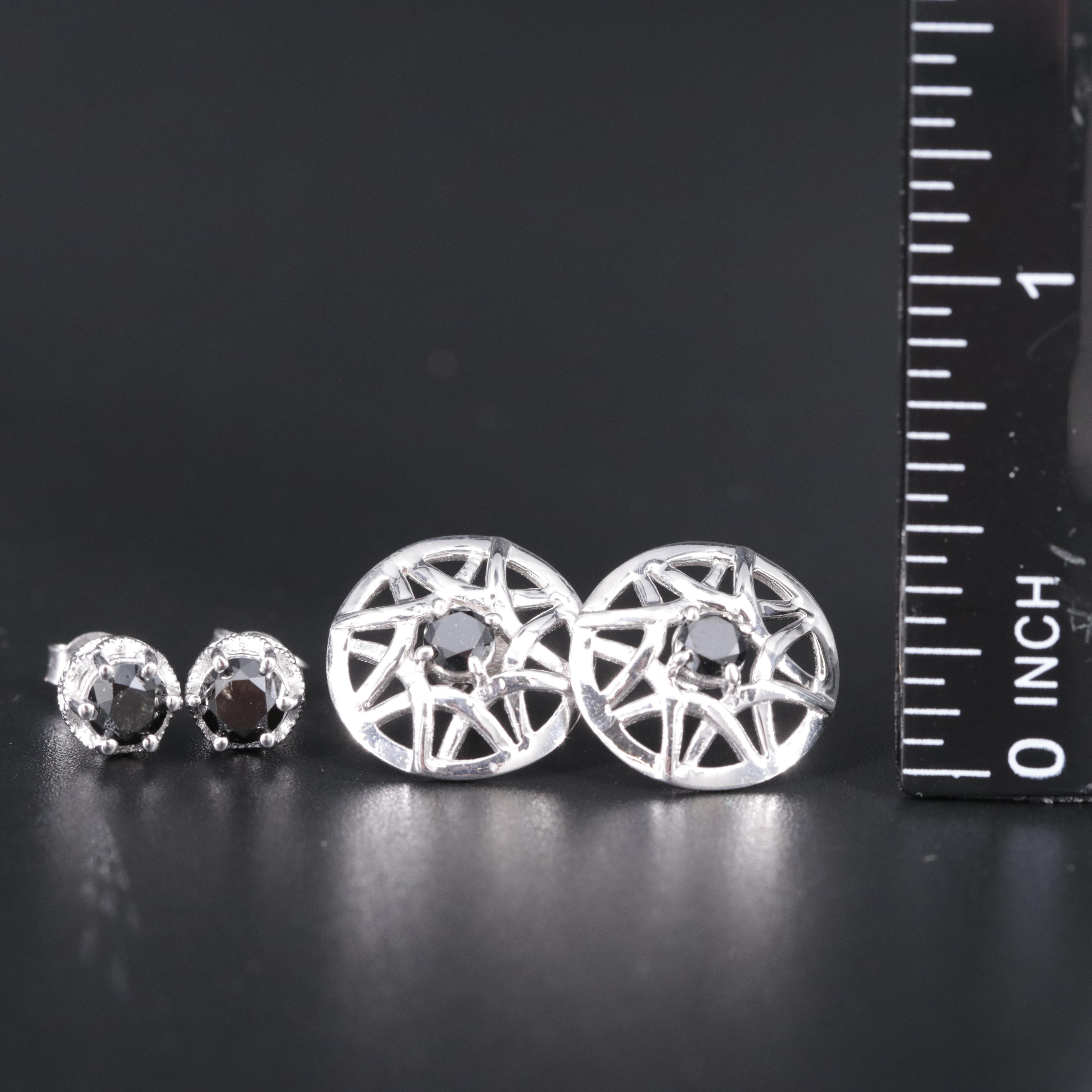 Sterling Silver Gemstone Earring Selection