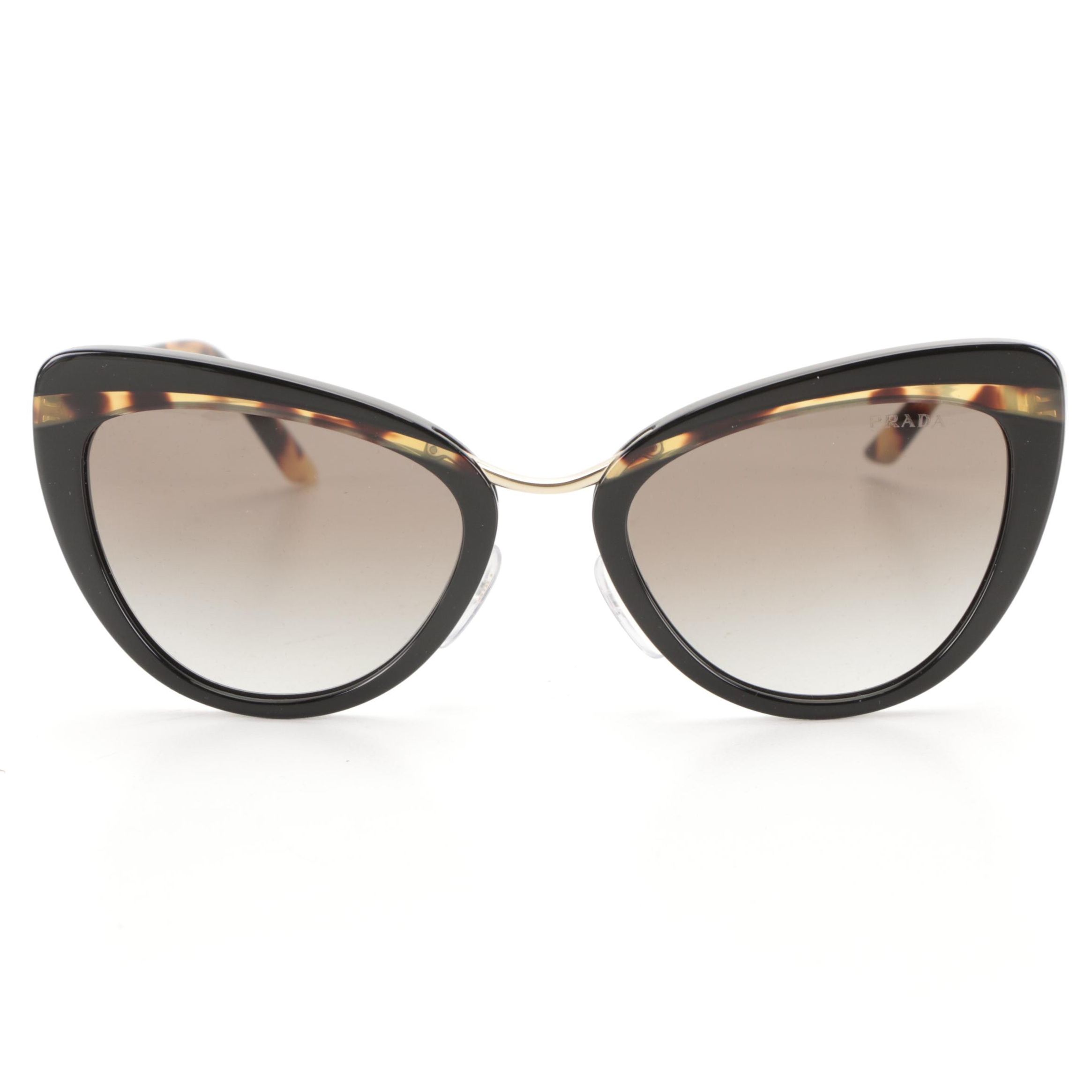 Prada SPR25X Cat Eye Sunglasses with Case and Box