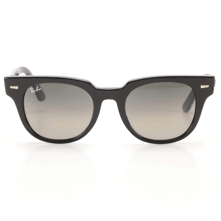 Ray-Ban RB2168 Meteor Sunglasses in Black Acetate with Box and Case