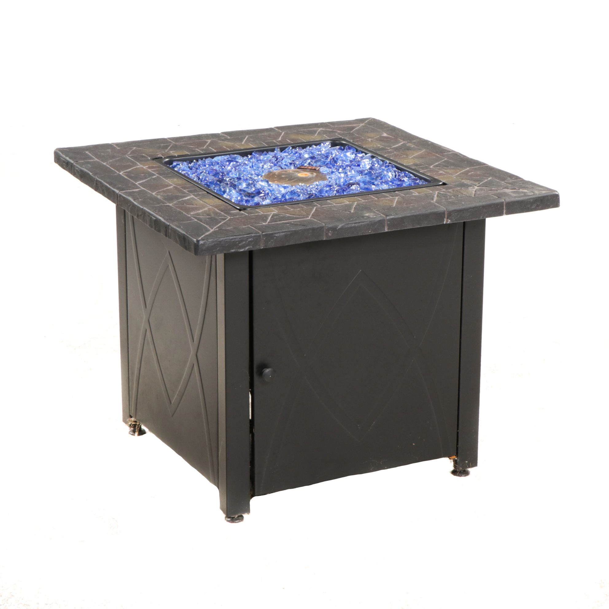 Mr. Bar-B-Q Propane Patio Fire Pit Table, 21st Century