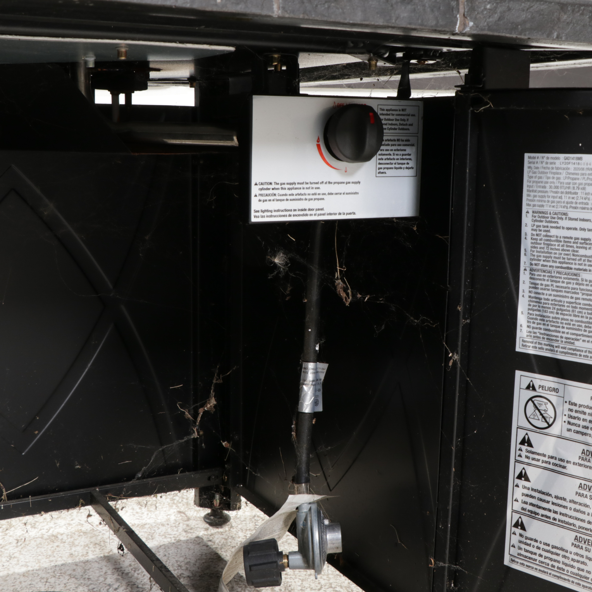 Mr. Bar-B-Q Propane Patio Fire Pit Table, 21st Century