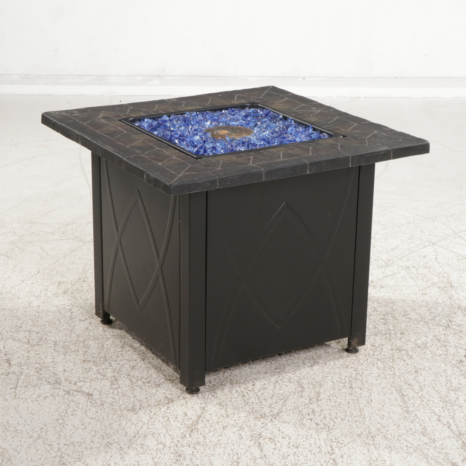 Mr. Bar-B-Q Propane Patio Fire Pit Table, 21st Century
