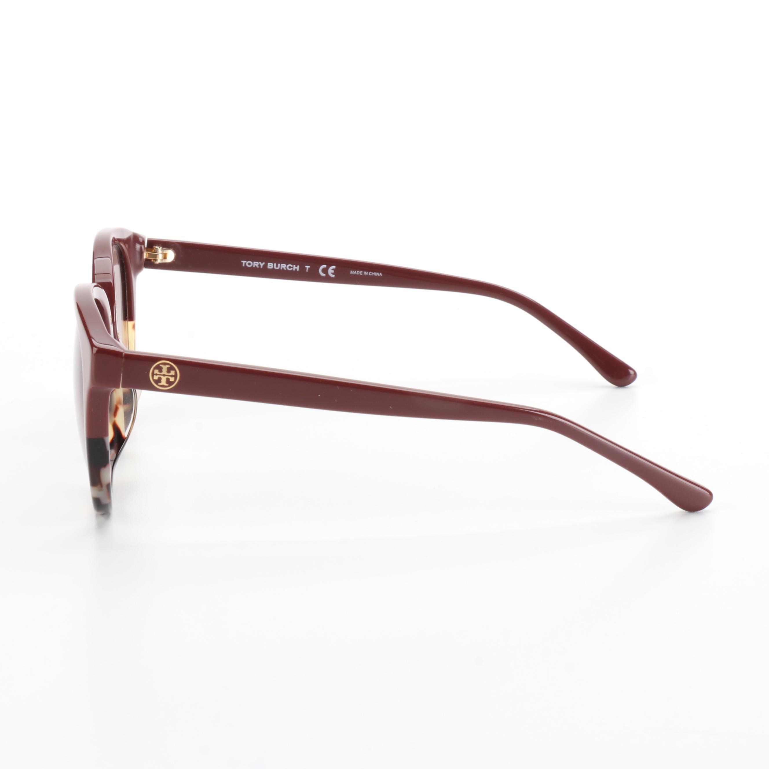 Tory Burch TY7153U Modified Cat Eye Sunglasses with Case