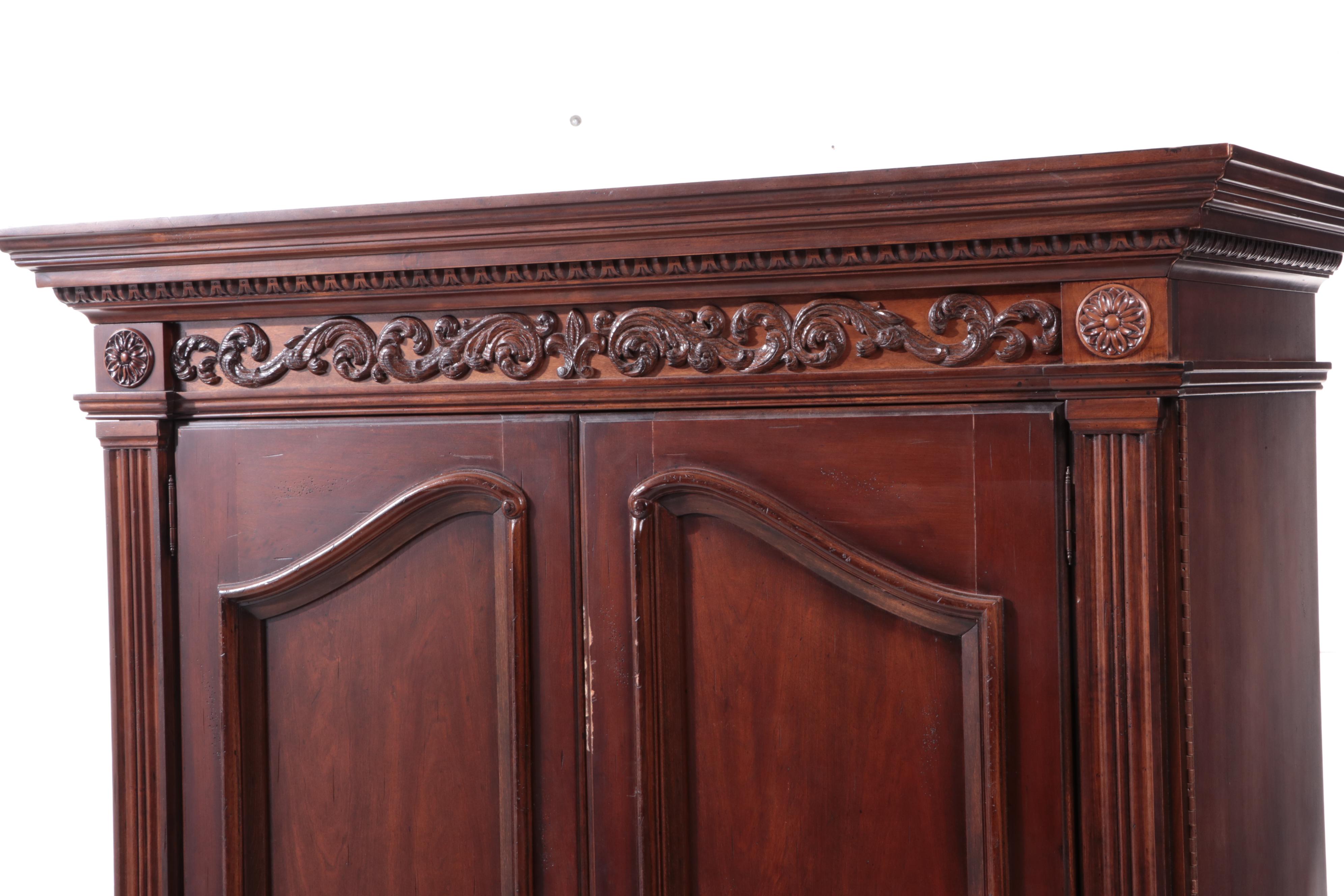 Bernhardt Louis XV Style Armoire/Media Cabinet