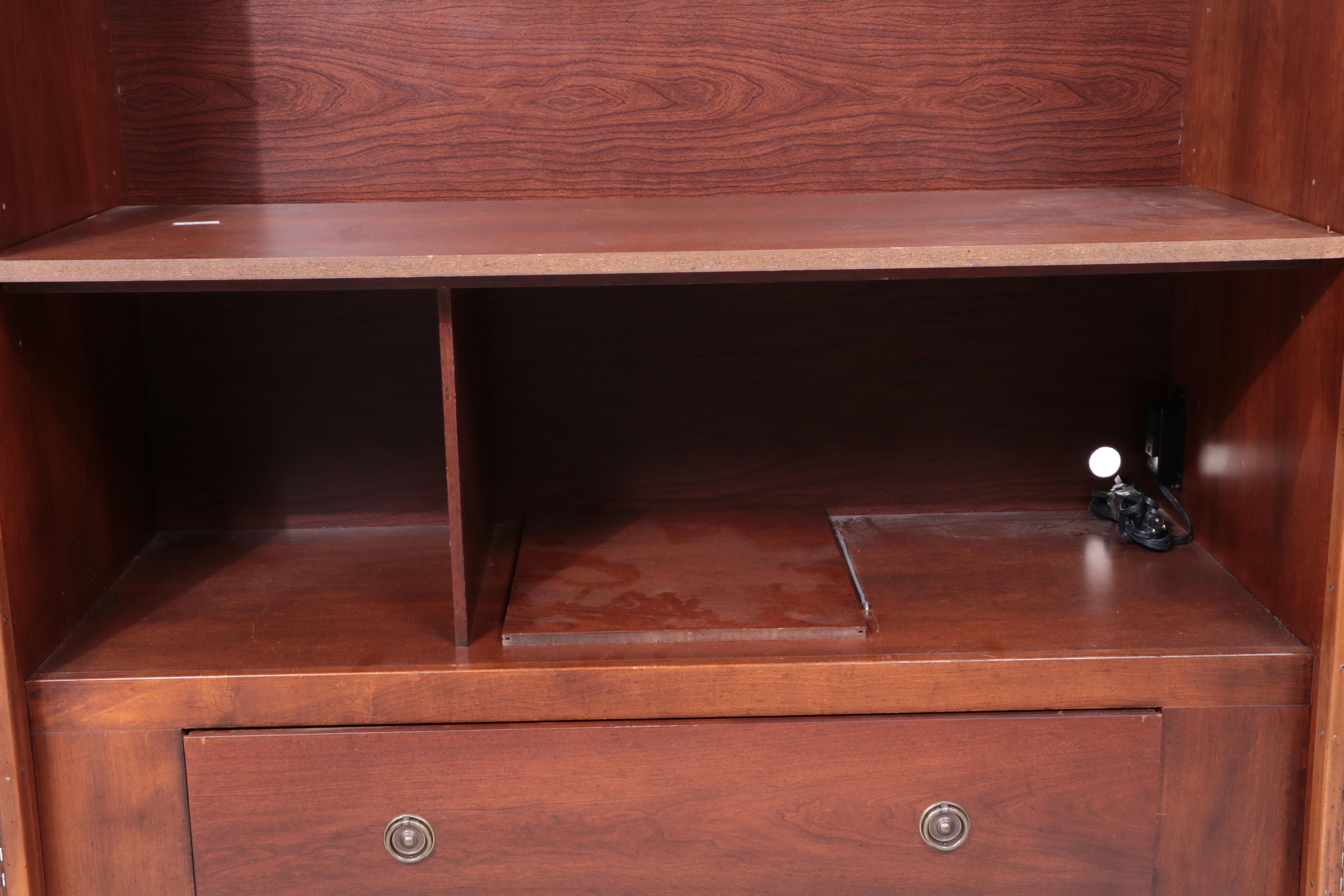 Bernhardt Louis XV Style Armoire/Media Cabinet