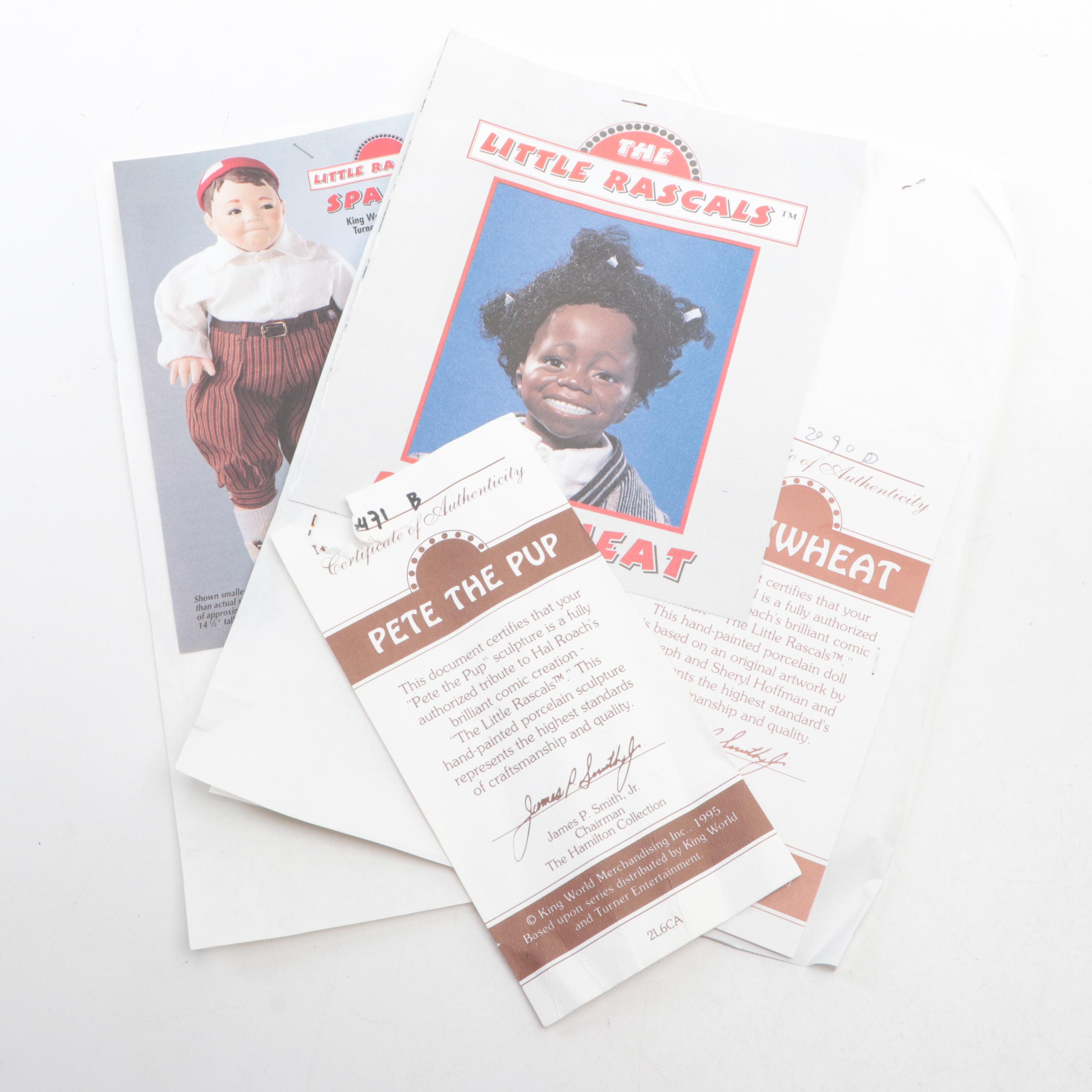 The Hoffman Collection King World "Little Rascals" Porcelain Dolls