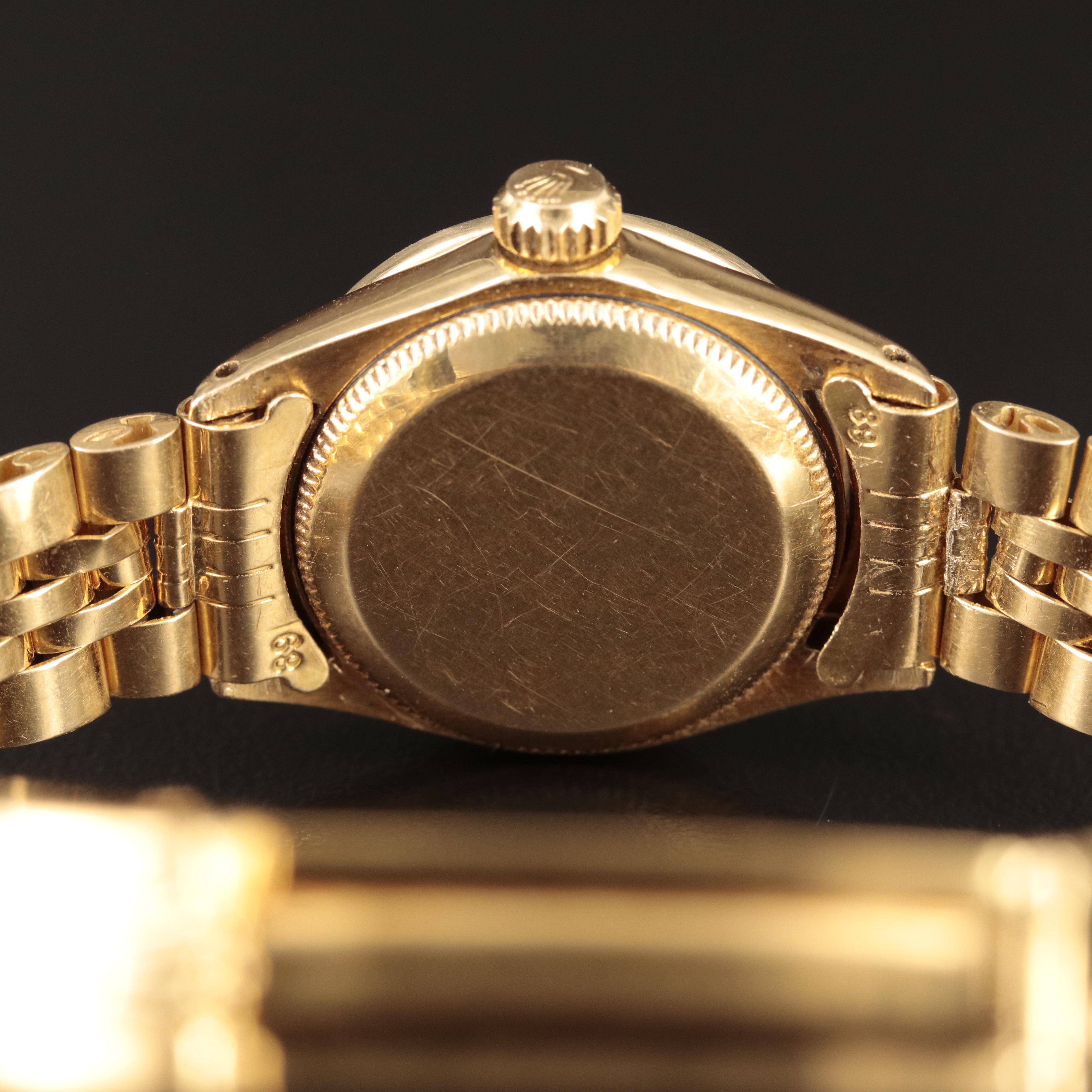 18K and Diamond 1967 Rolex Oyster Perpetual Automatic Watch