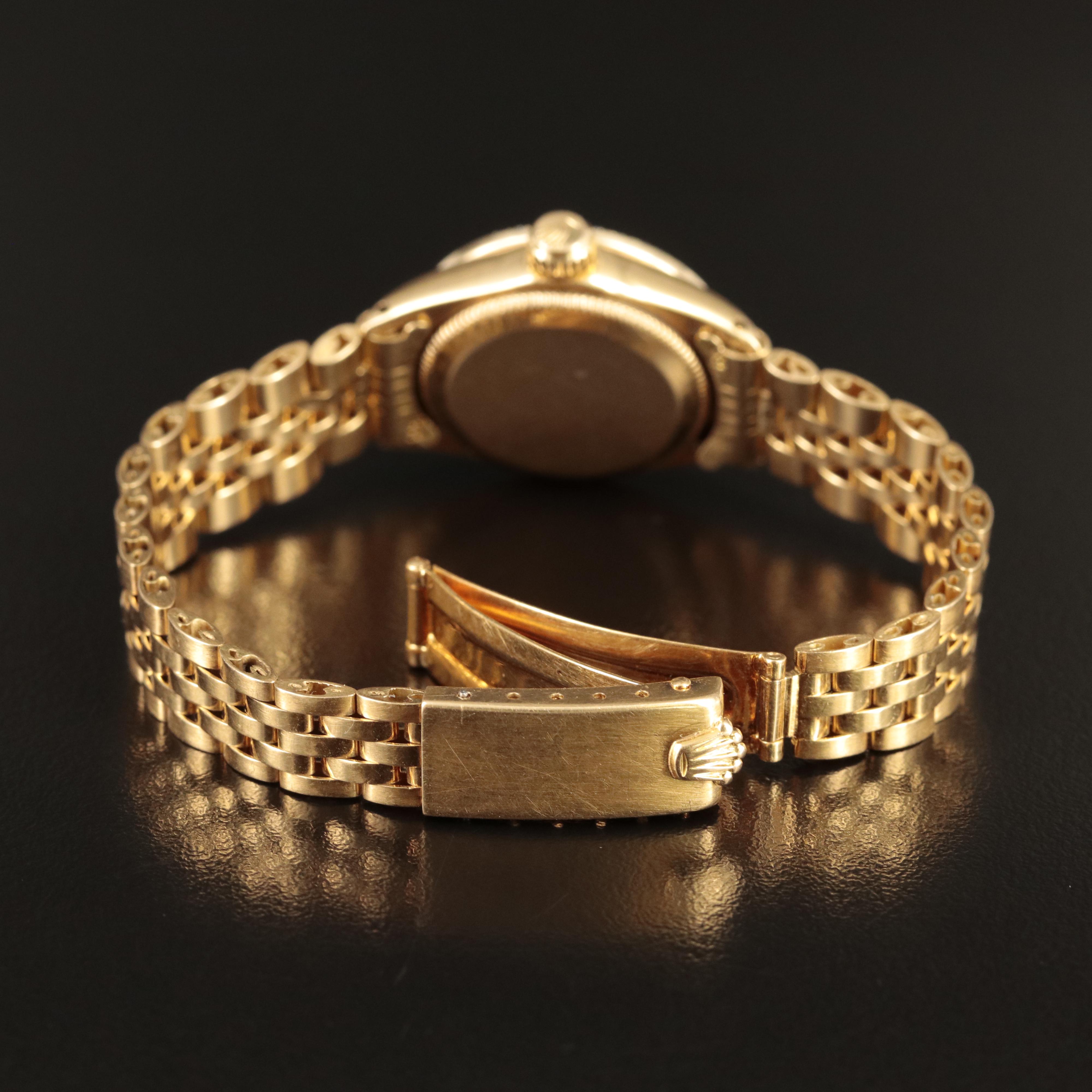 18K and Diamond 1967 Rolex Oyster Perpetual Automatic Watch