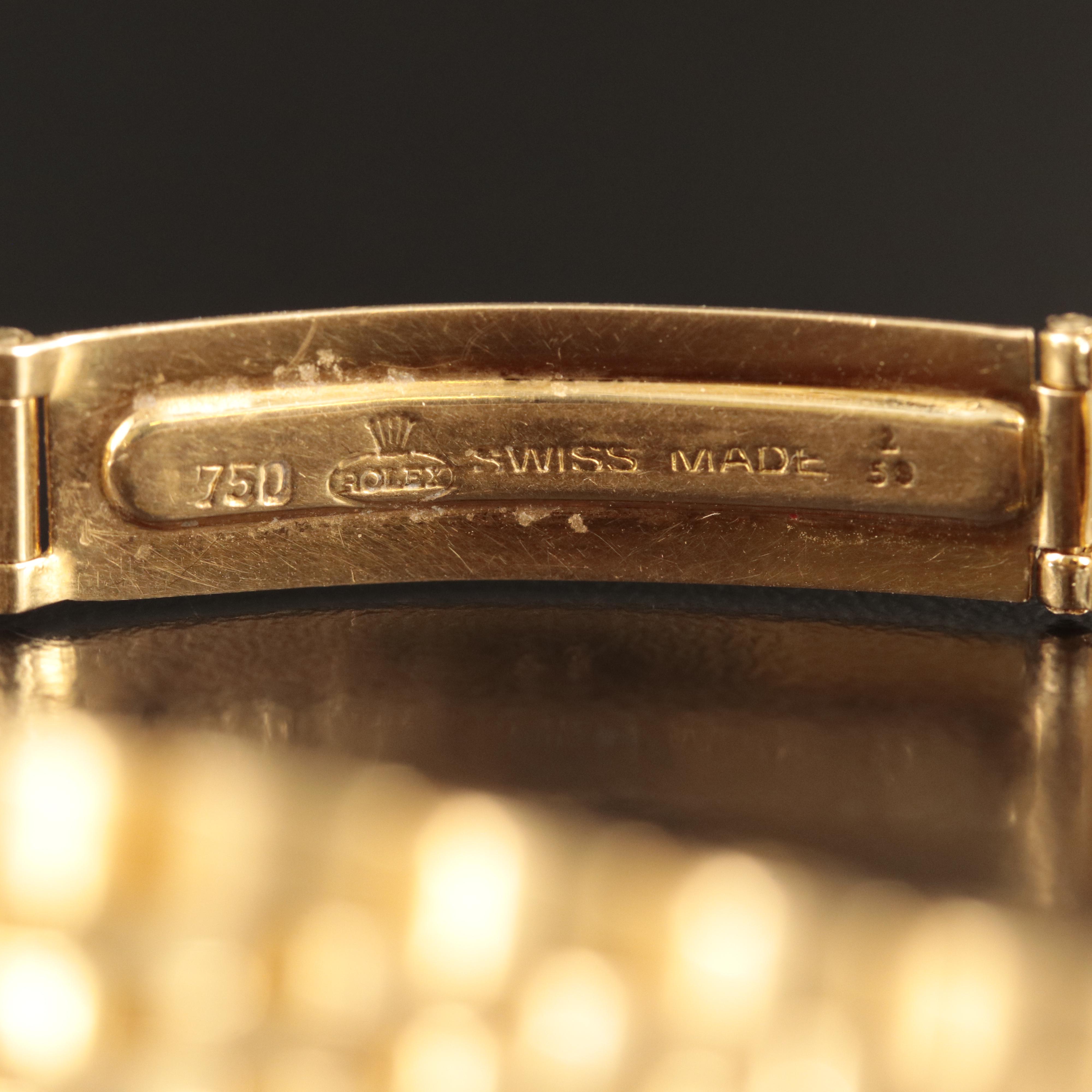 18K and Diamond 1967 Rolex Oyster Perpetual Automatic Watch