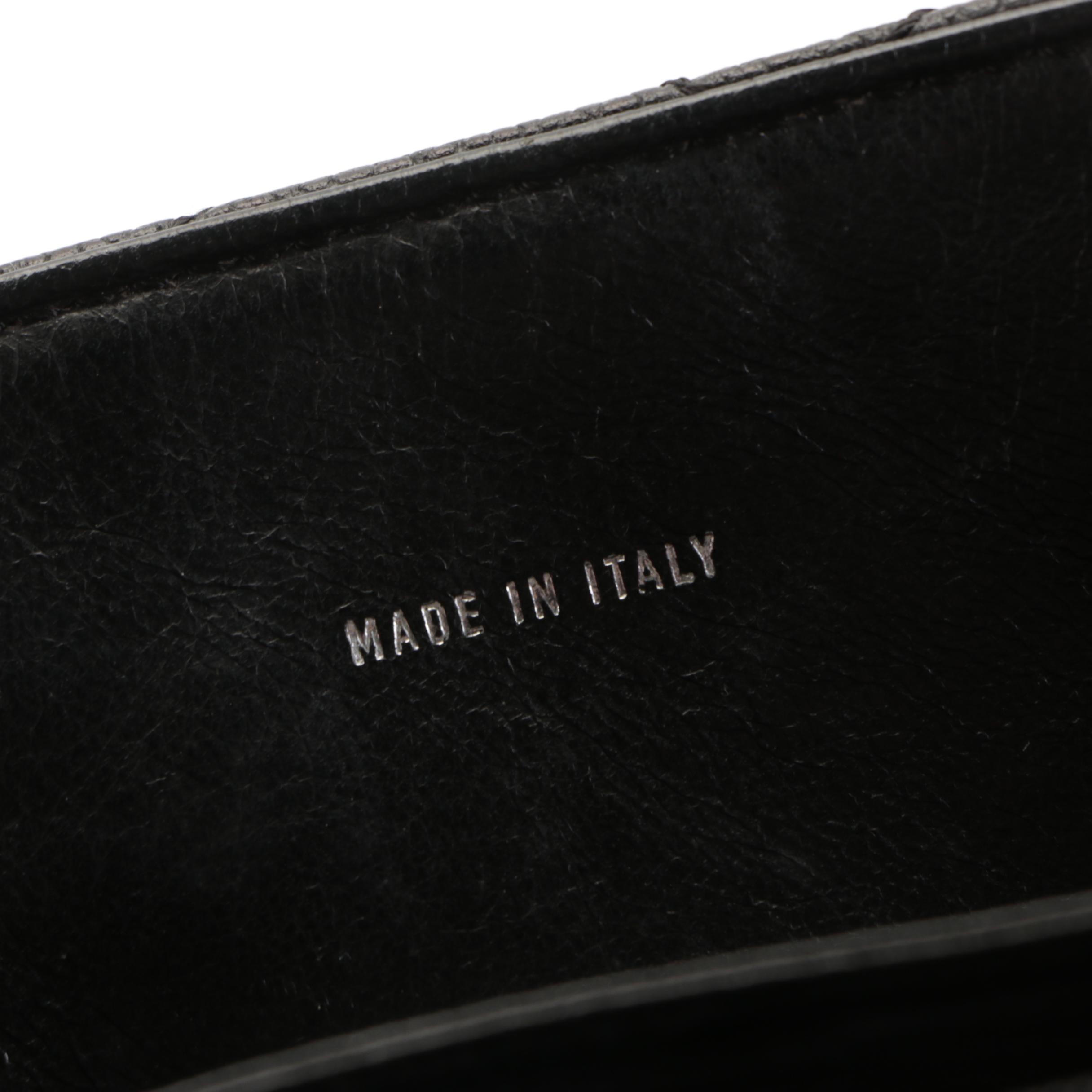 Chanel Top Handle Flap Bag in Quilted Caviar Leather