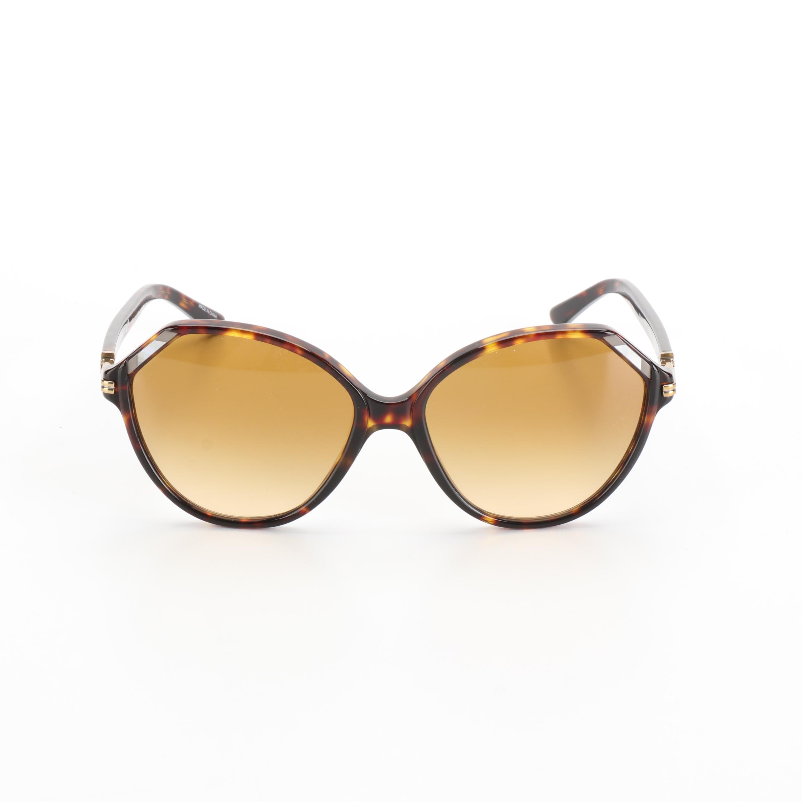 Tory Burch TY7138 Havana Sunglasses with Case