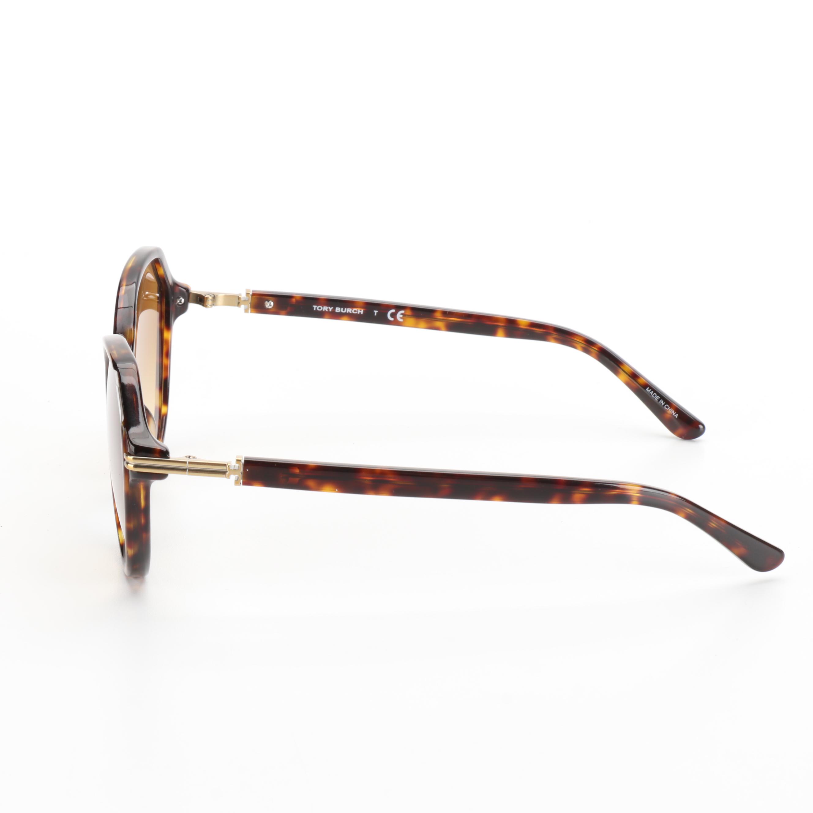 Tory Burch TY7138 Havana Sunglasses with Case