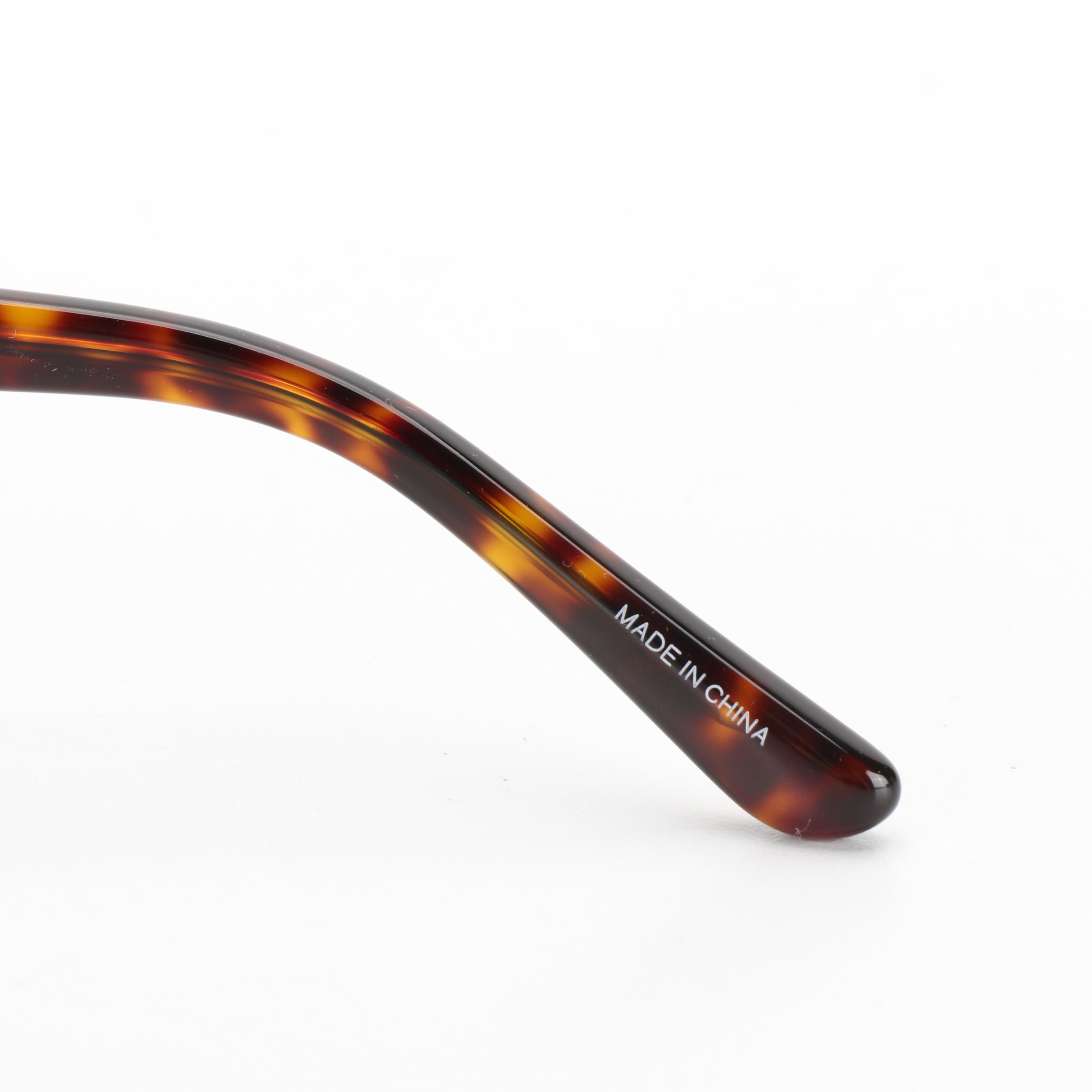 Tory Burch TY7138 Havana Sunglasses with Case