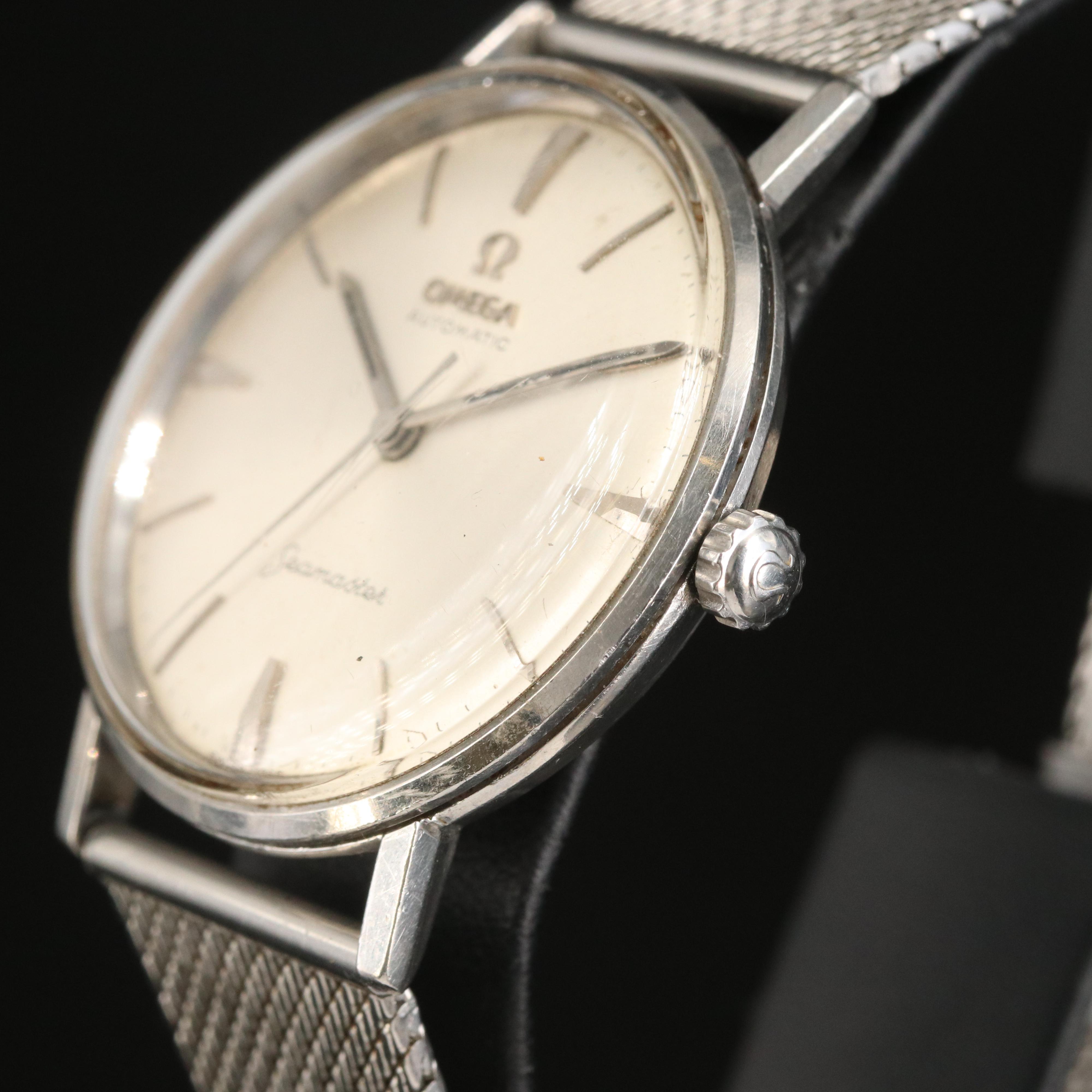 1959 Omega Seamaster Stainless Steel Watch