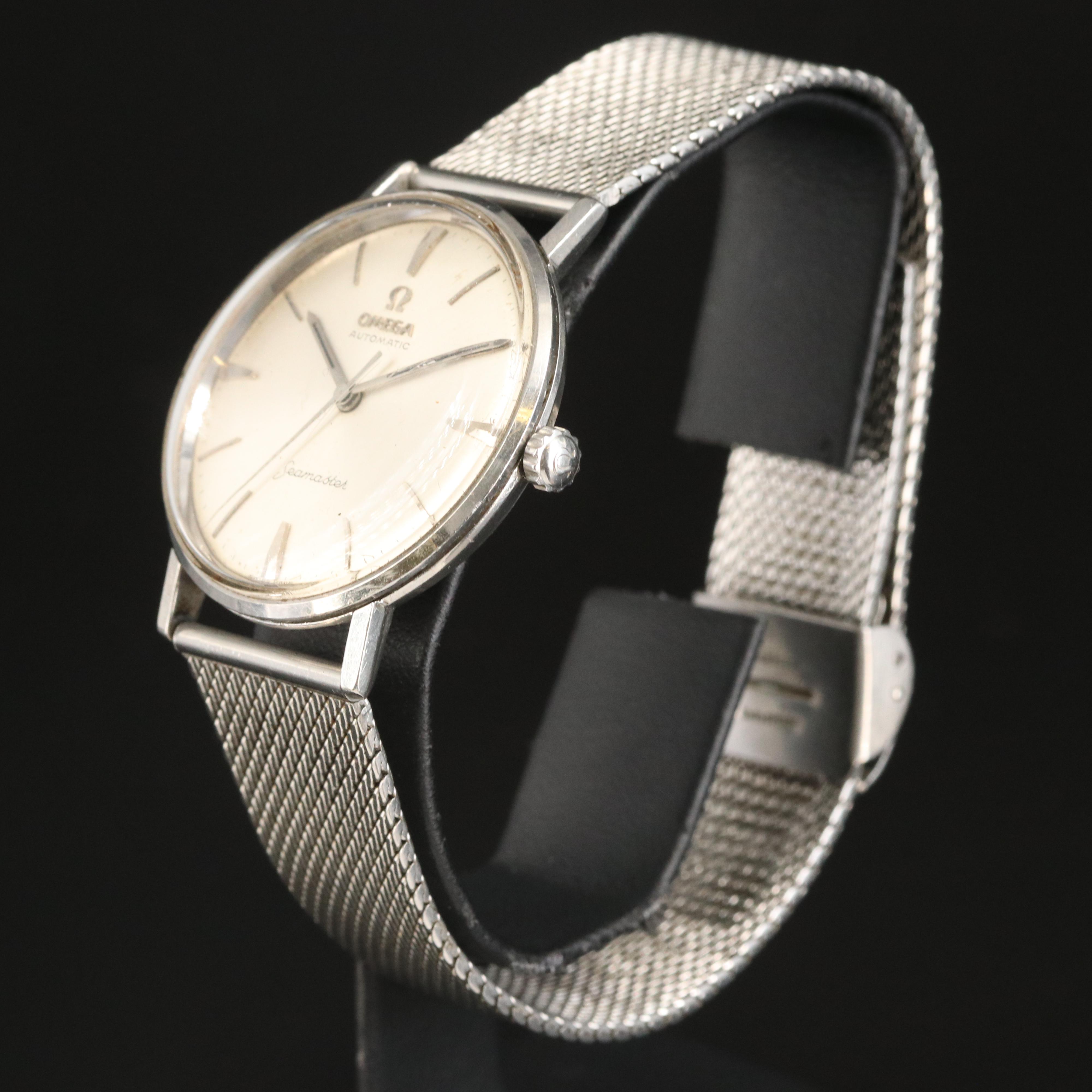 1959 Omega Seamaster Stainless Steel Watch