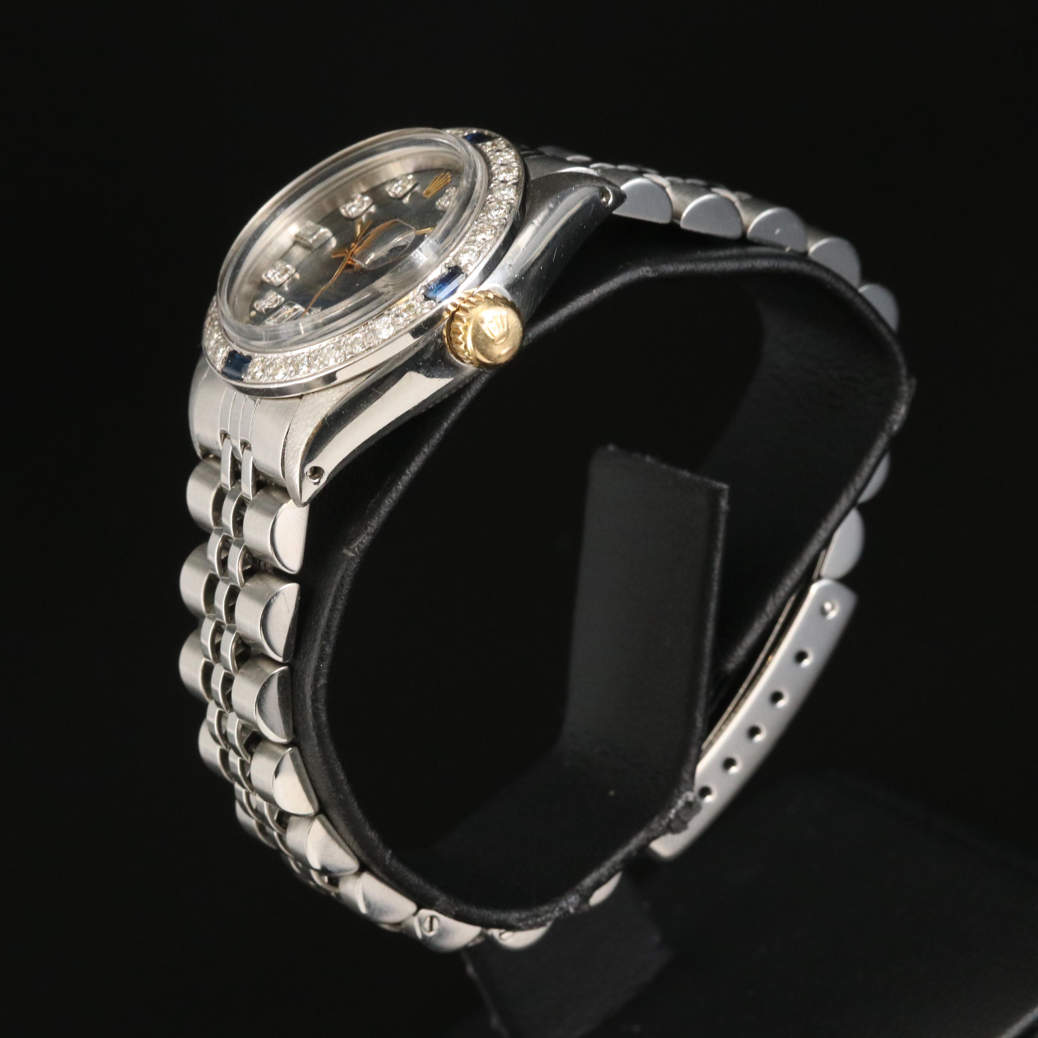 1977 Rolex Oyster Perpetual Datejust Stainless Steel Watch