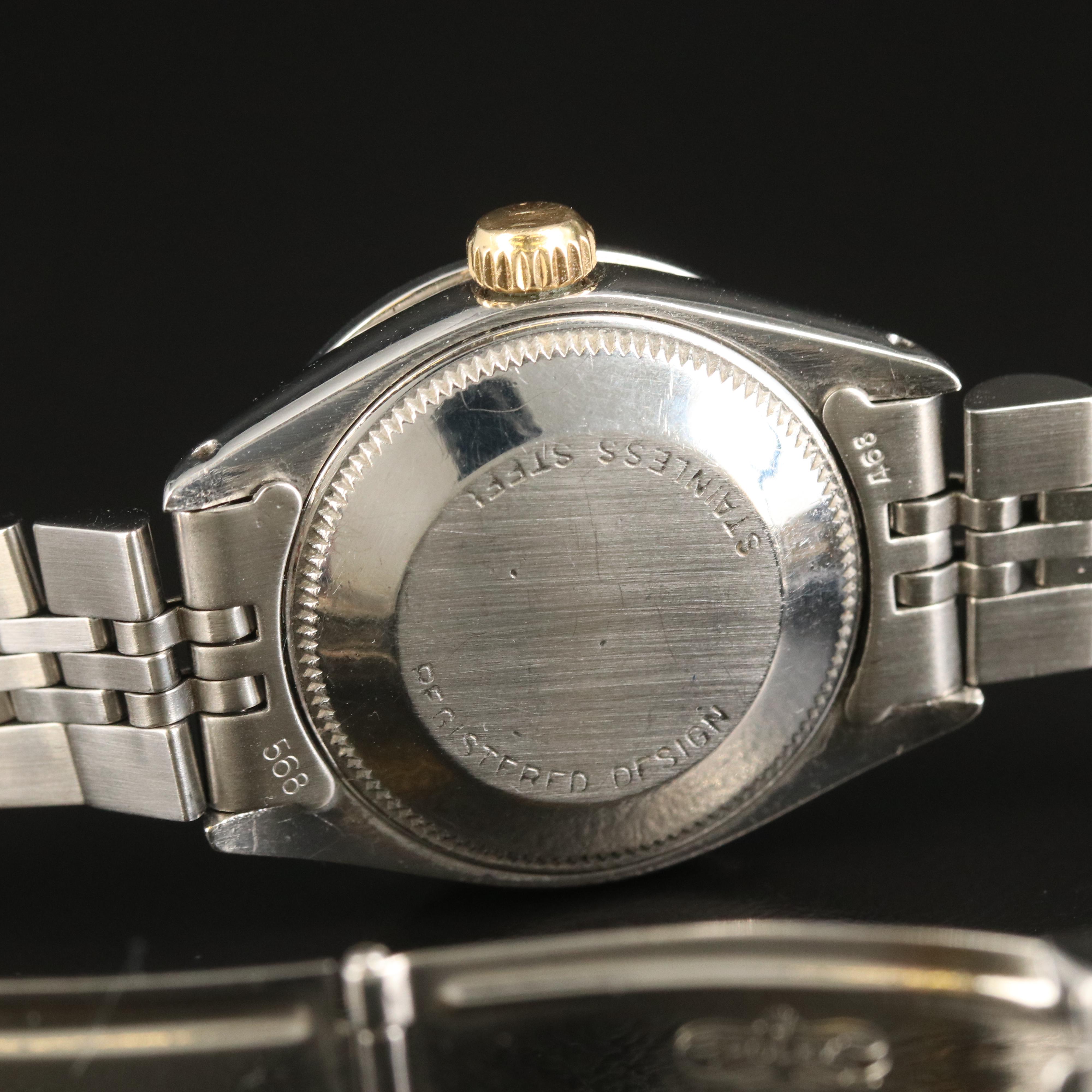 1977 Rolex Oyster Perpetual Datejust Stainless Steel Watch