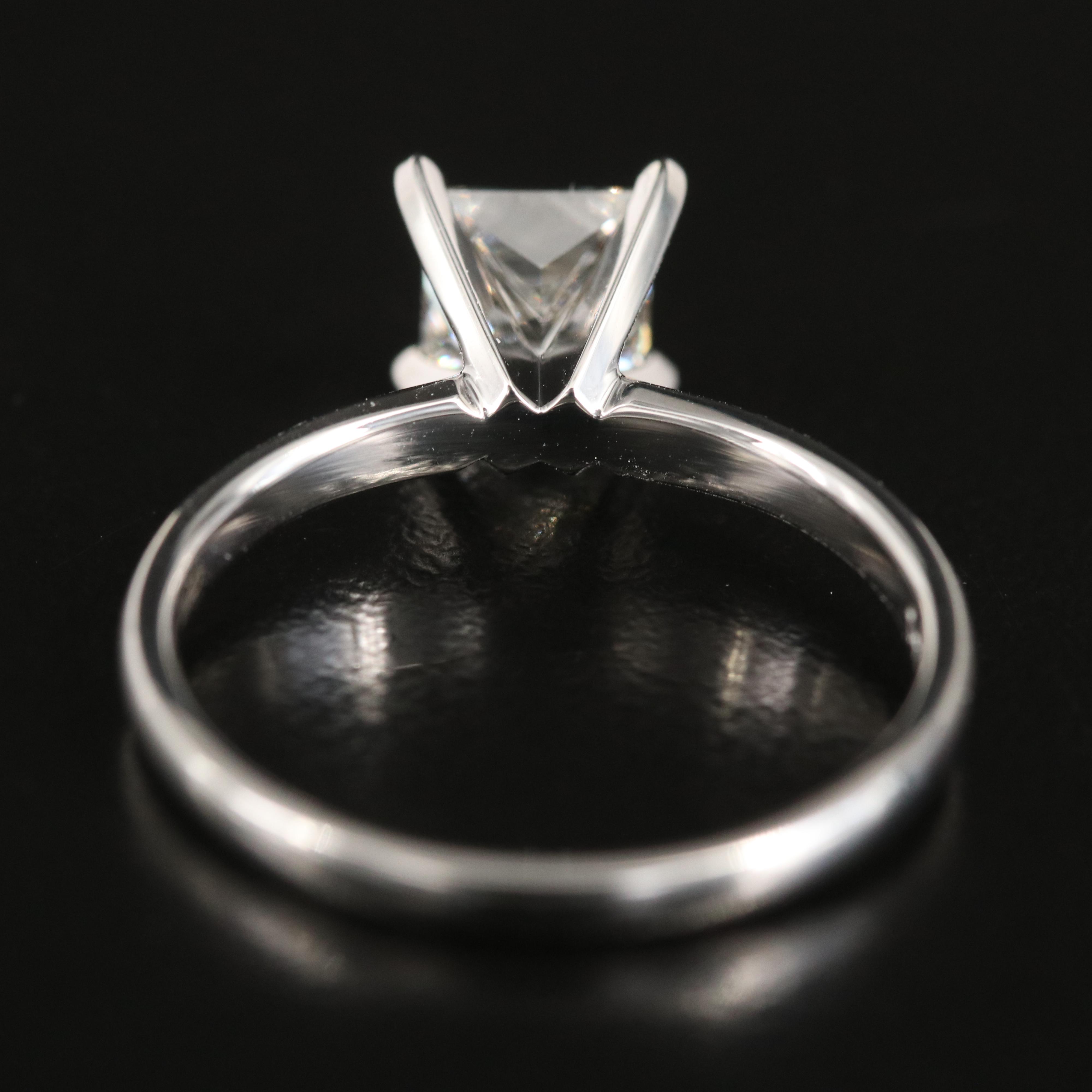 14K 1.03 CT Lab Grown Diamond Solitaire Ring