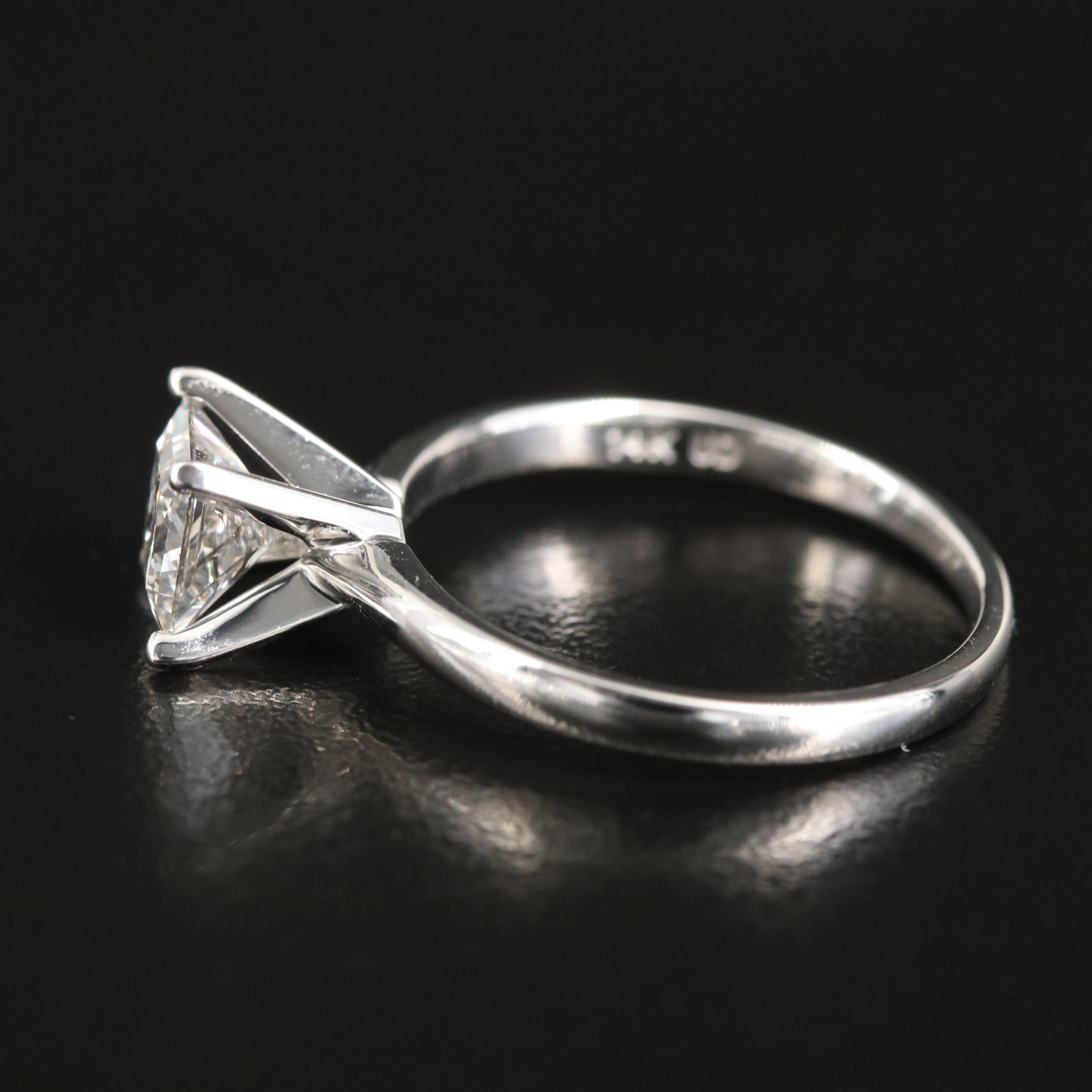 14K 1.03 CT Lab Grown Diamond Solitaire Ring