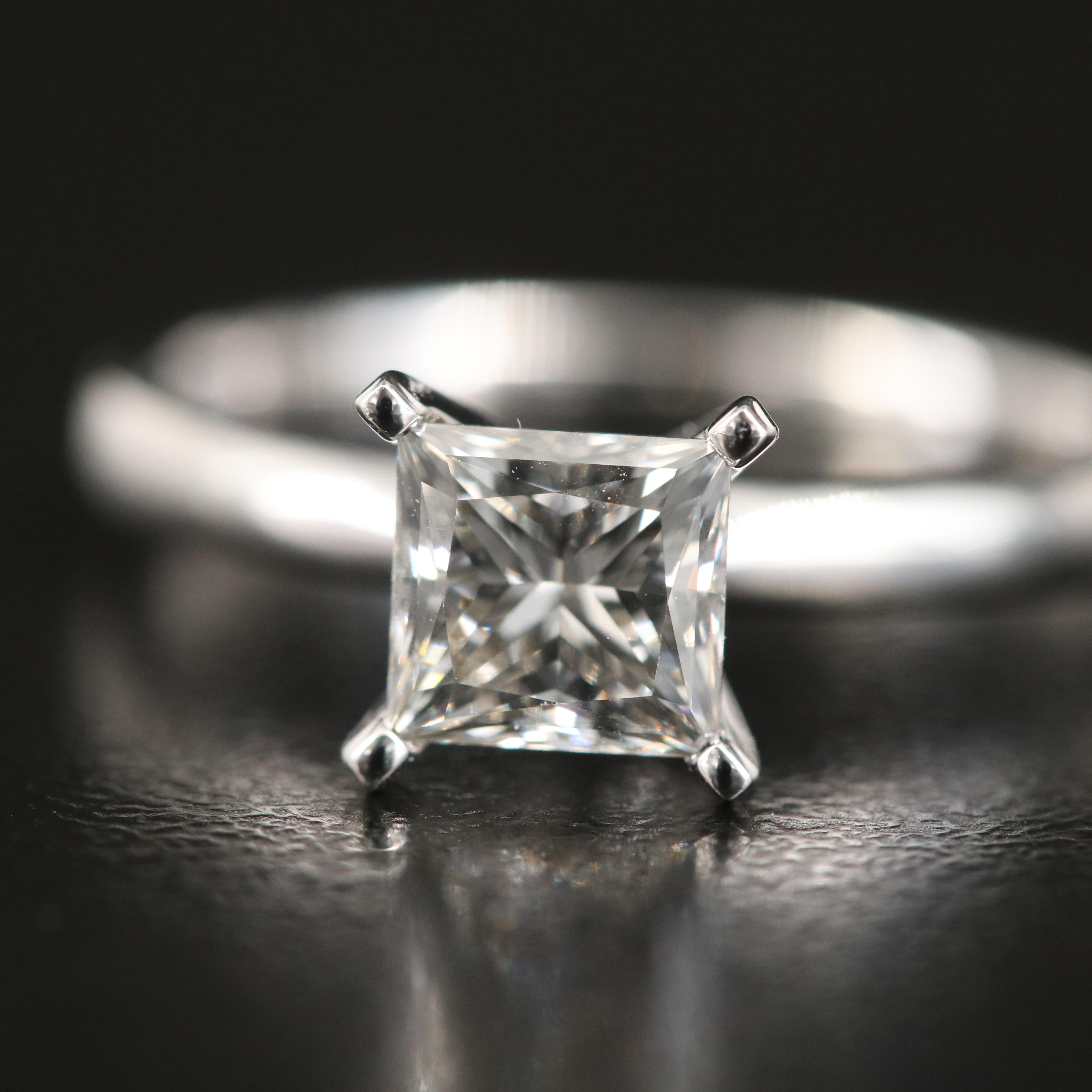 14K 1.03 CT Lab Grown Diamond Solitaire Ring