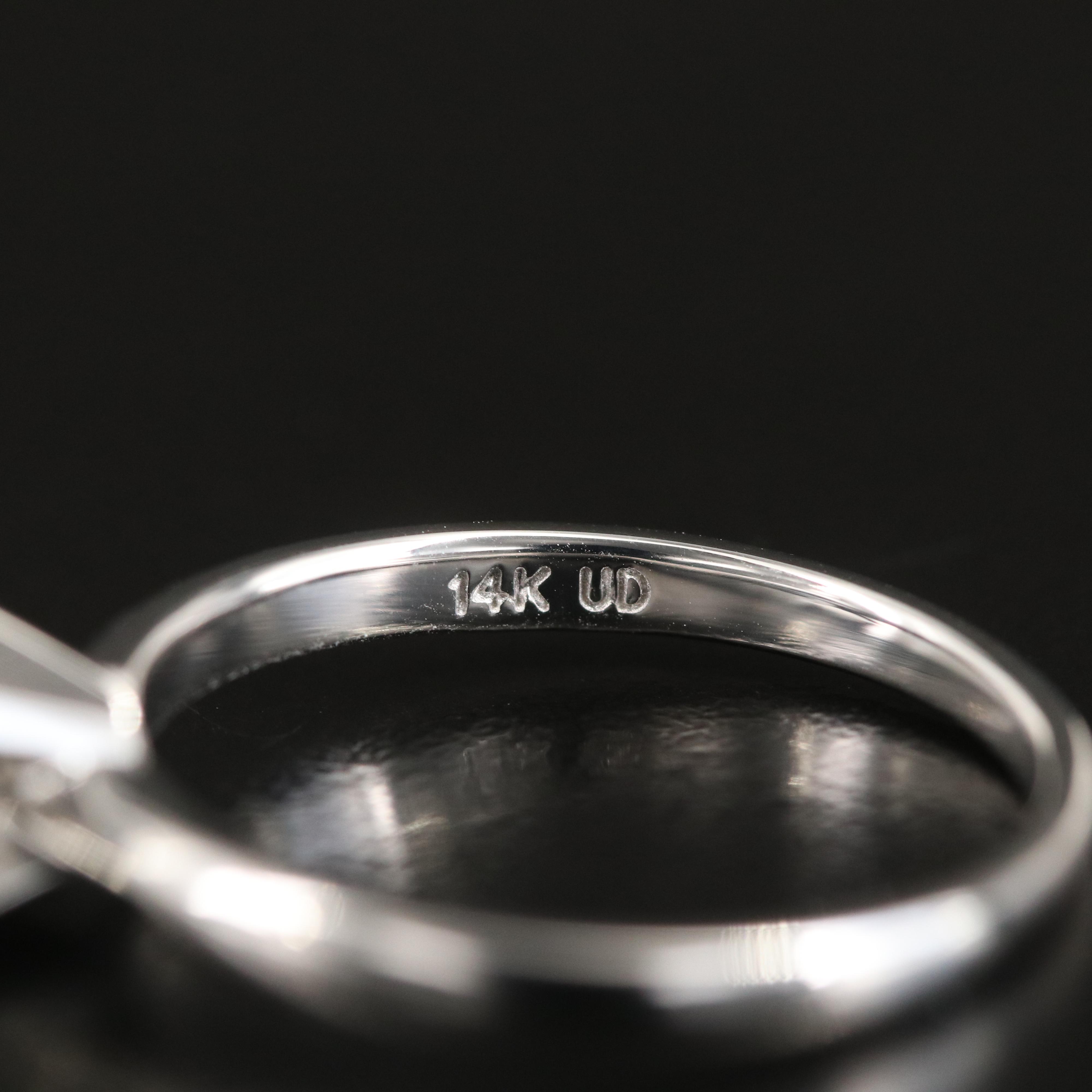 14K 1.03 CT Lab Grown Diamond Solitaire Ring