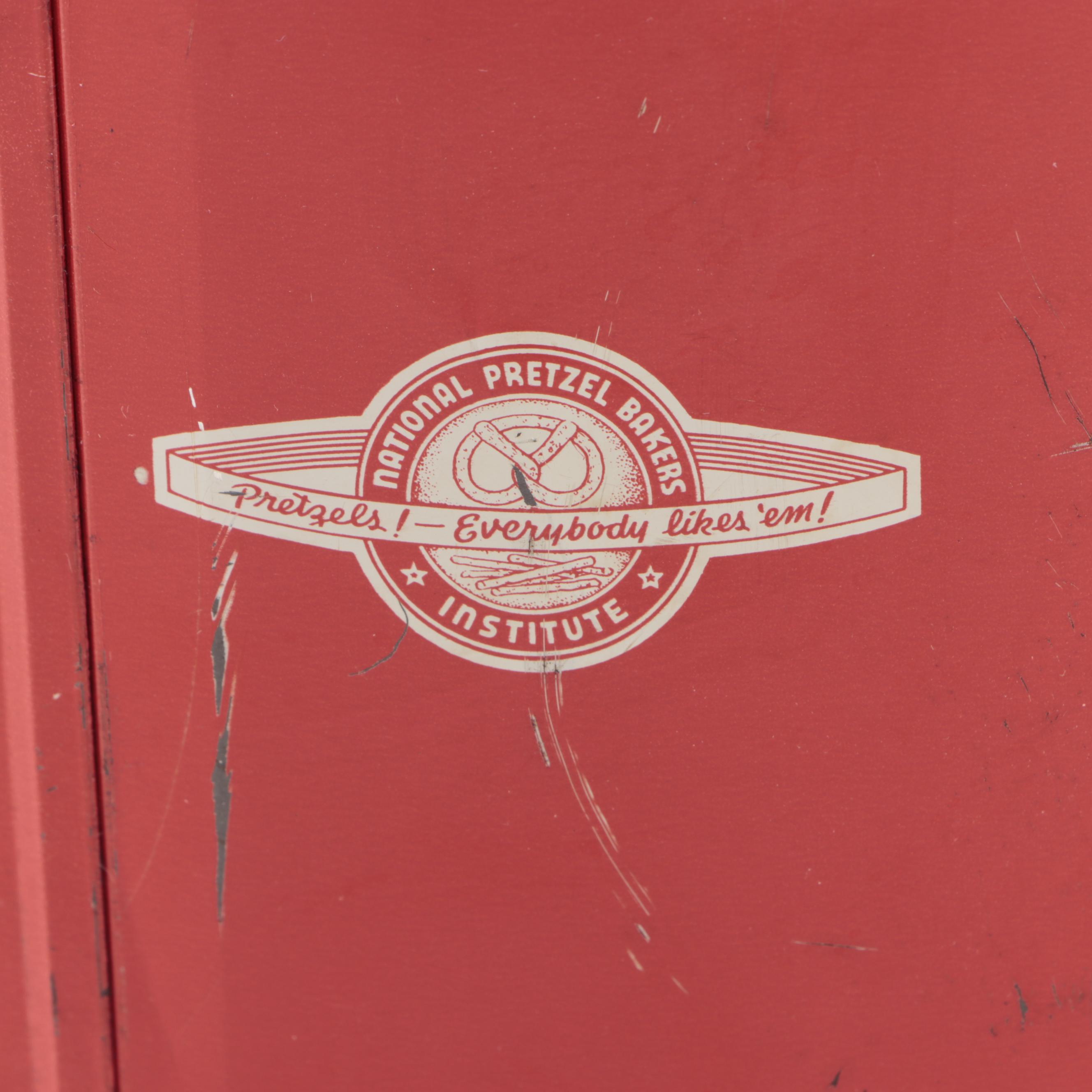 Schuler's Potato Chips with Keystone Pretzel Metal Food Canisters