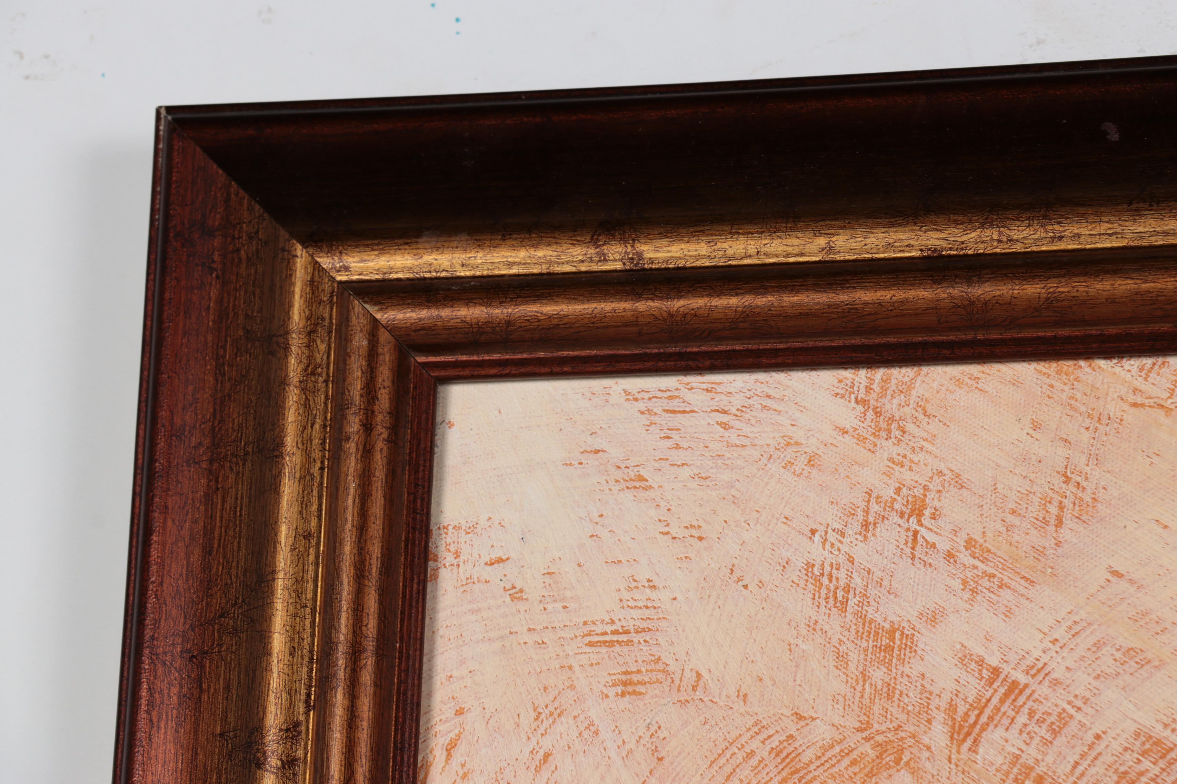 M. Harold Large-Scale Acrylic Painting of Saxophone Player