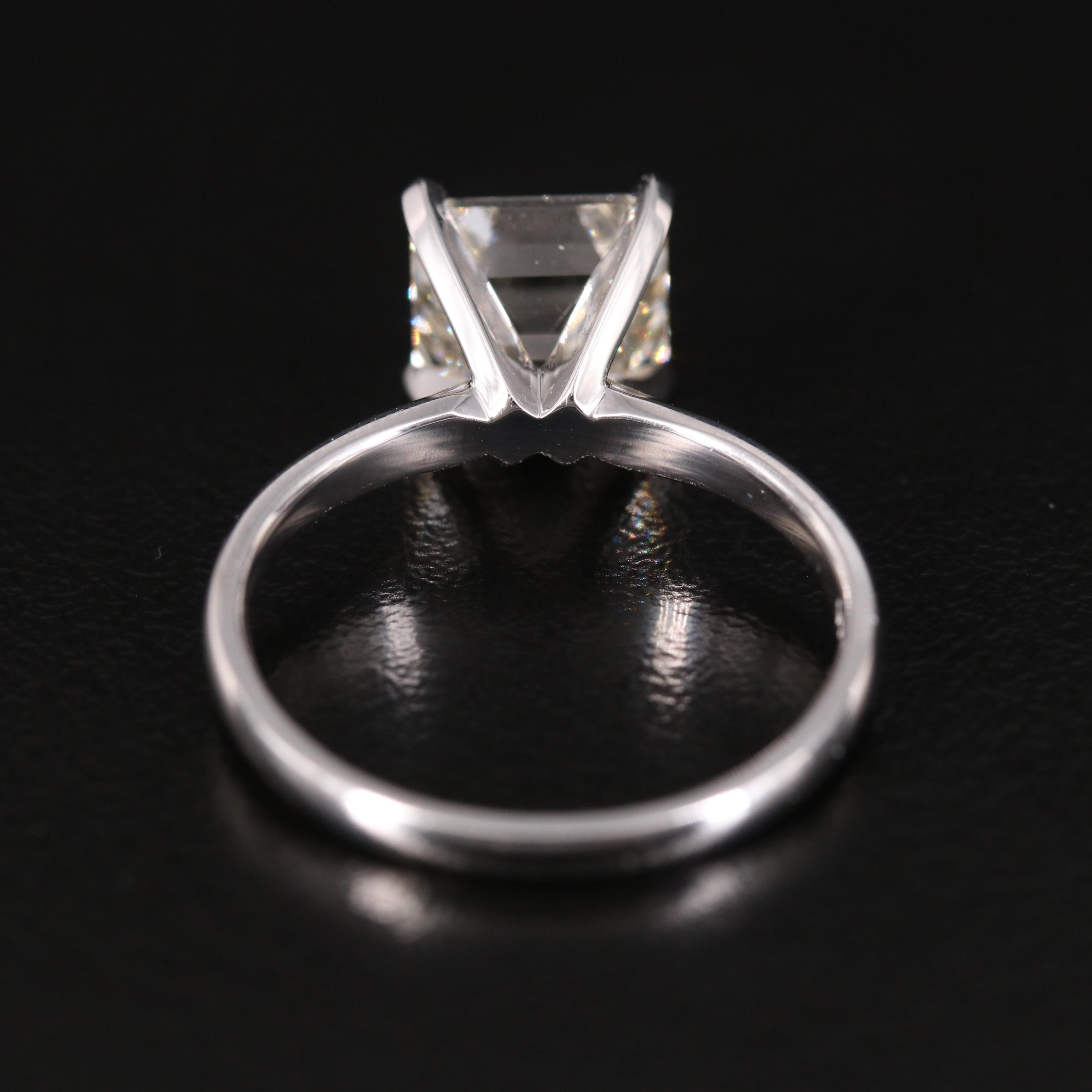 14K 2.19 CT Lab Grown Diamond Solitaire Ring