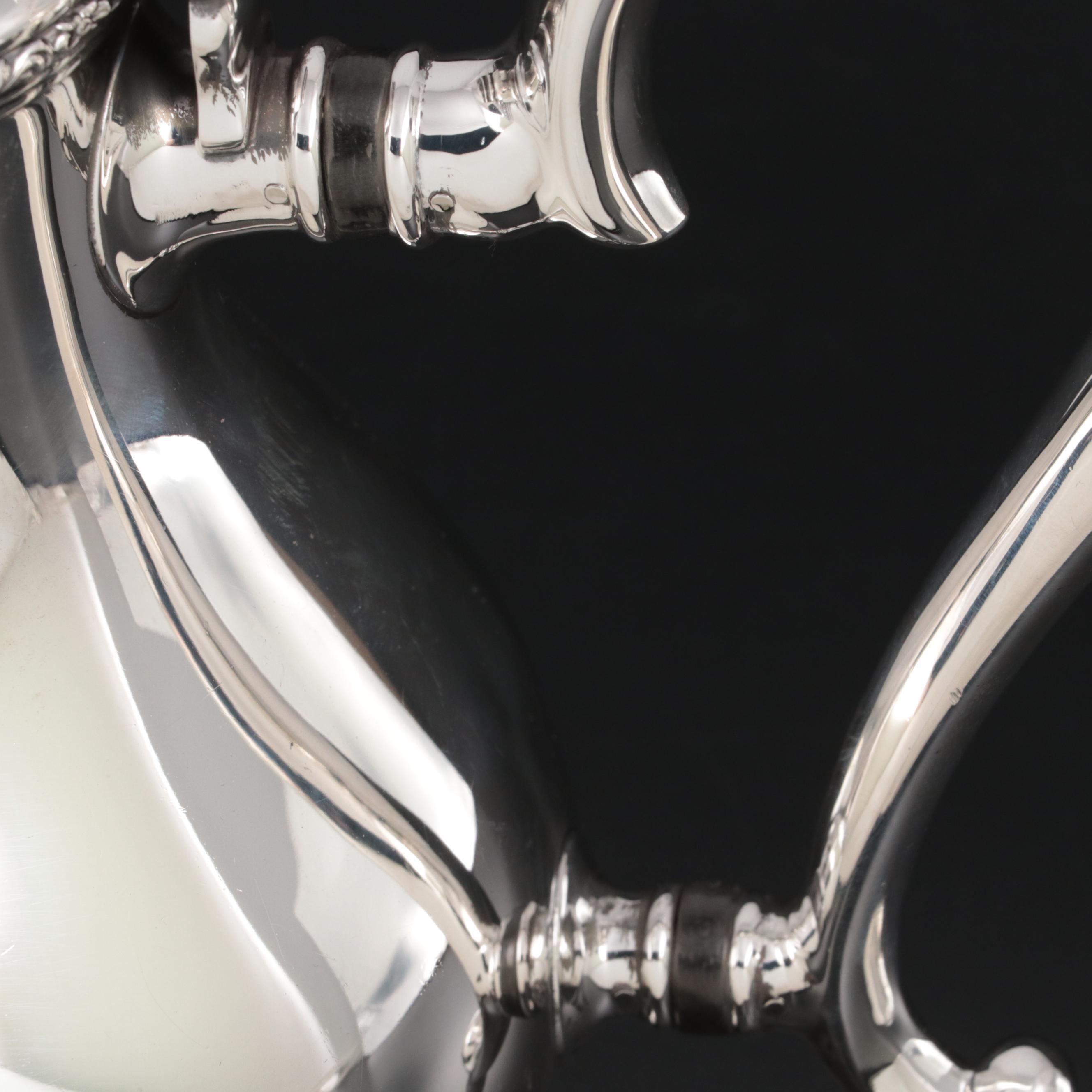 Rogers, Lunt & Bowlen "William & Mary" Sterling Silver Coffee Set, circa 1920