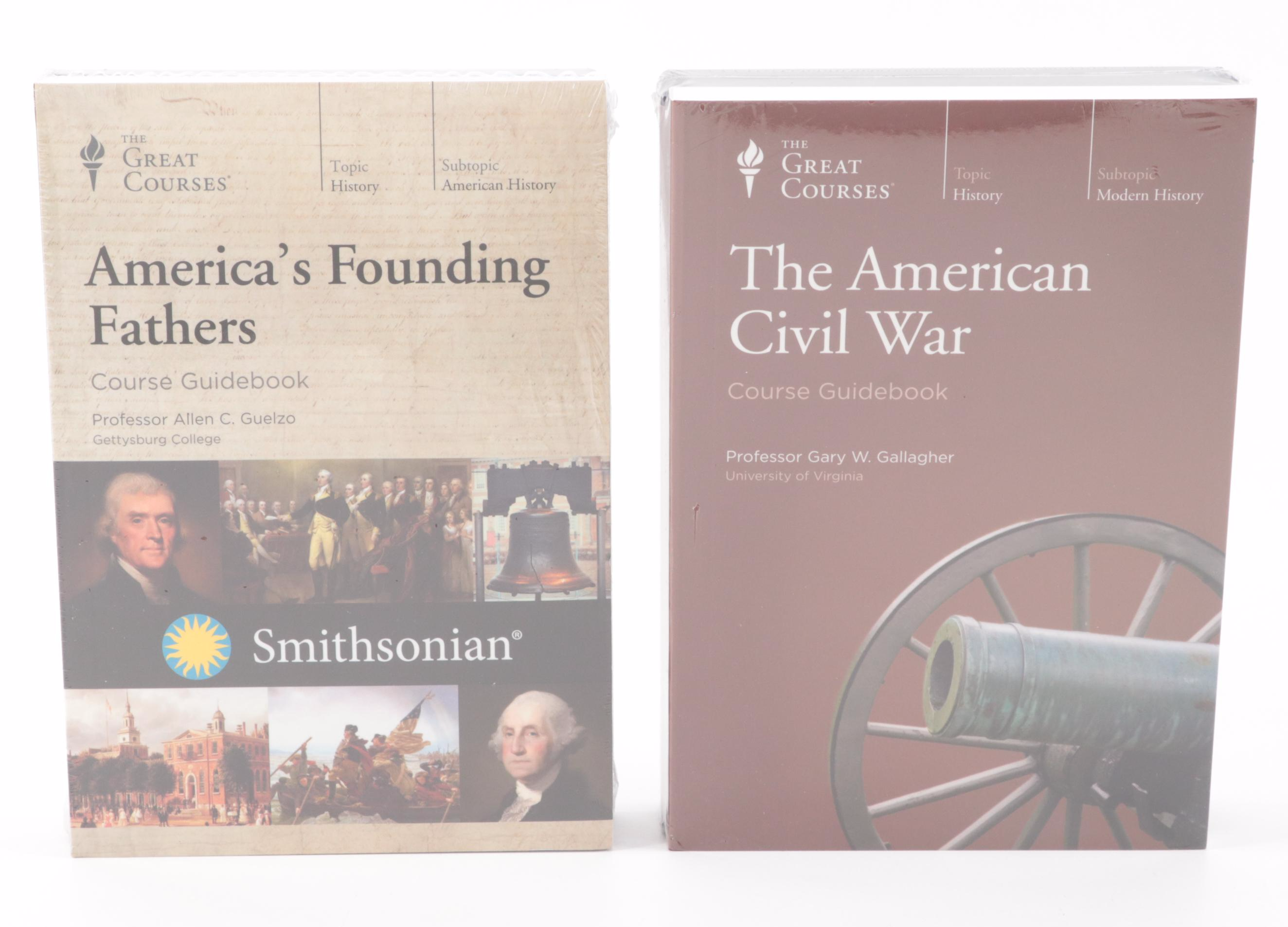 The Great Courses History and Fine Art DVD Sets with Guide Books