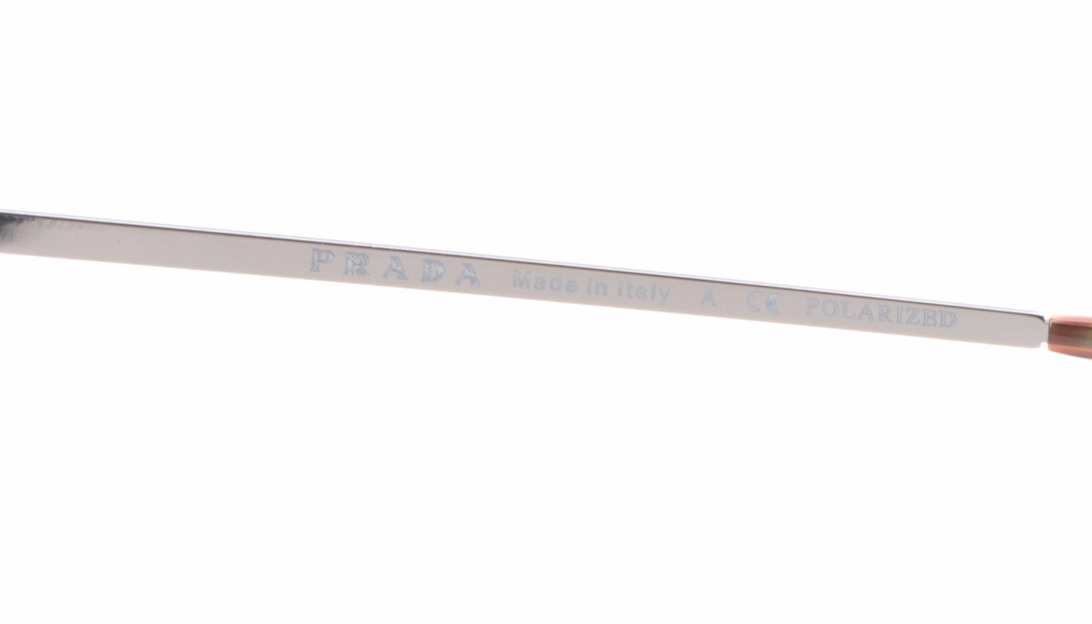 Prada SPR52T Polarized Aviator Sunglasses with Case