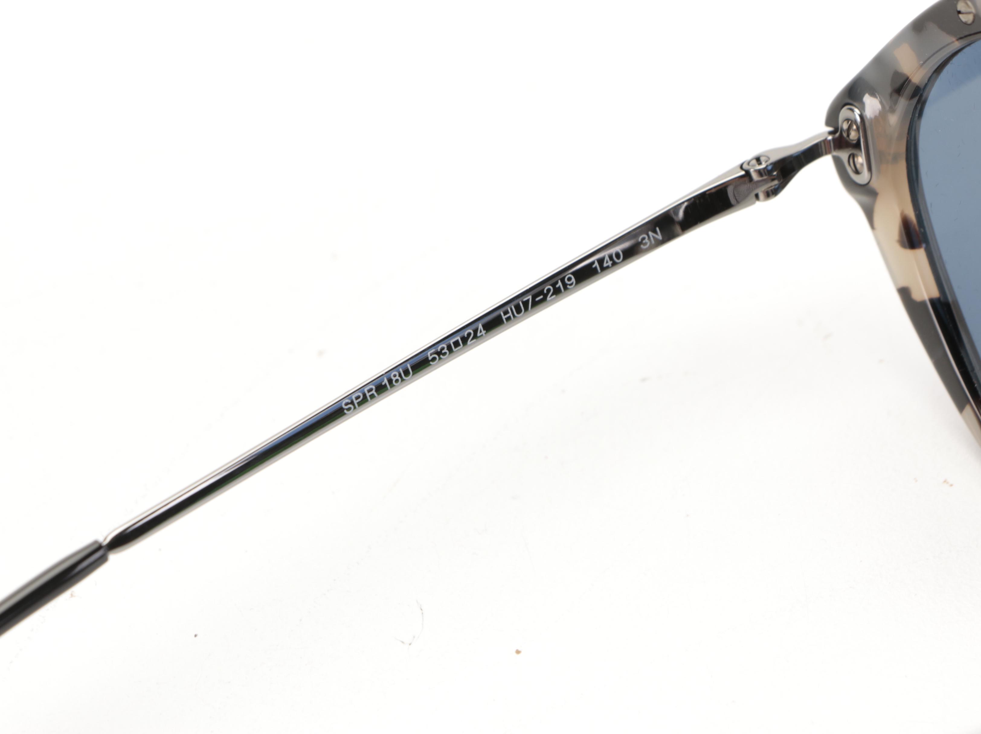 Prada PR 18US Sunglasses in Tortoise Acetate with Case