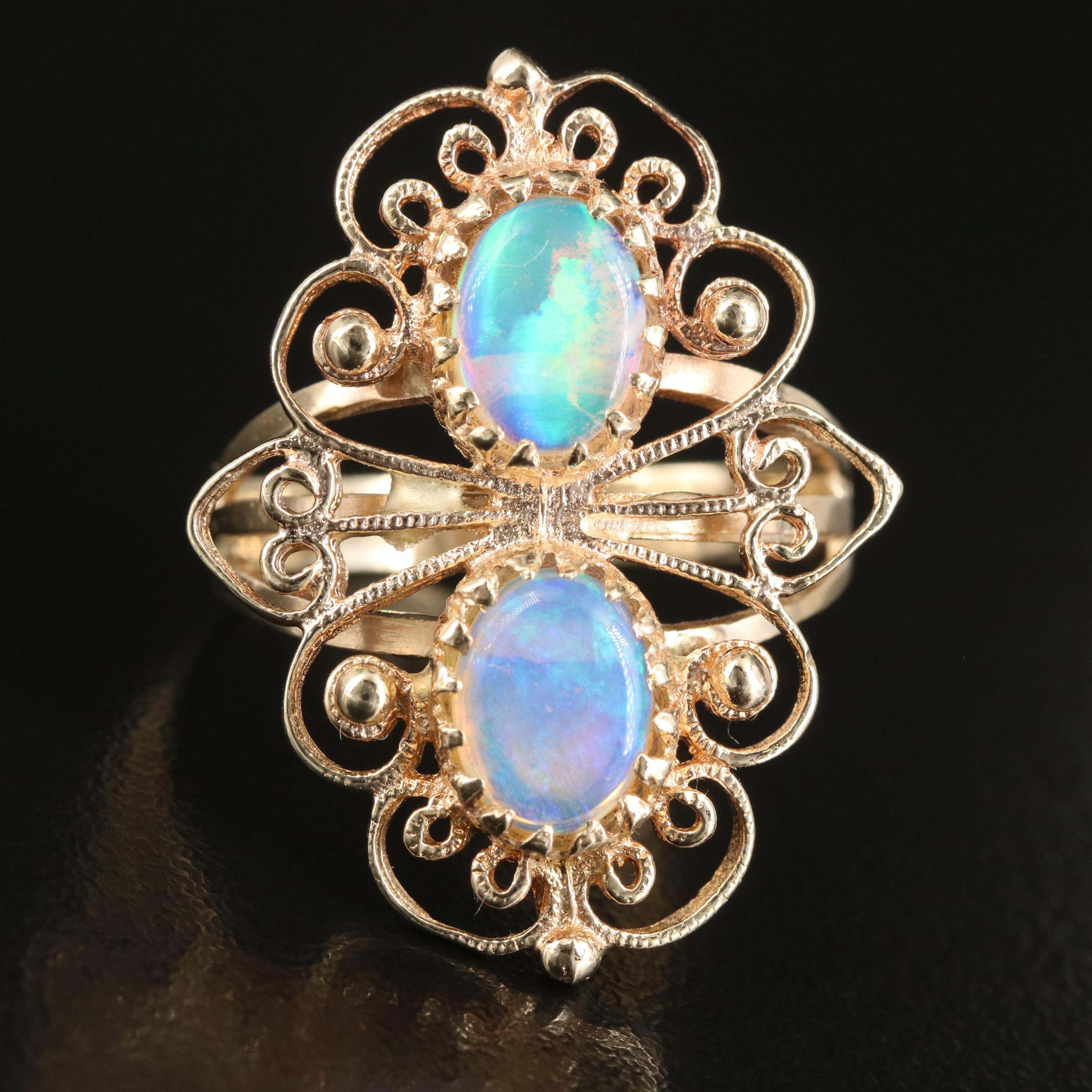 14K Opal Ring
