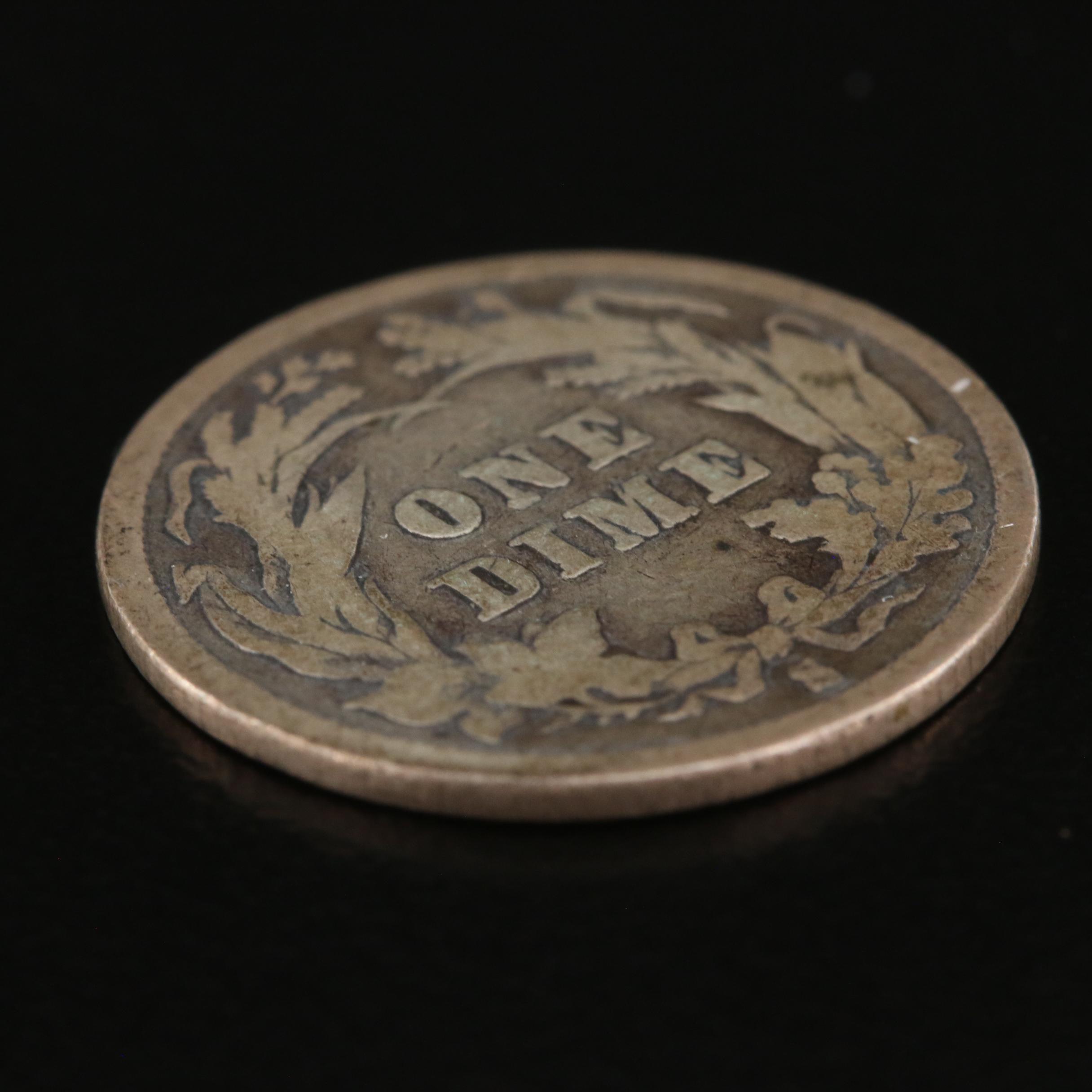 Two Silver Barber Dimes Including an 1895-S