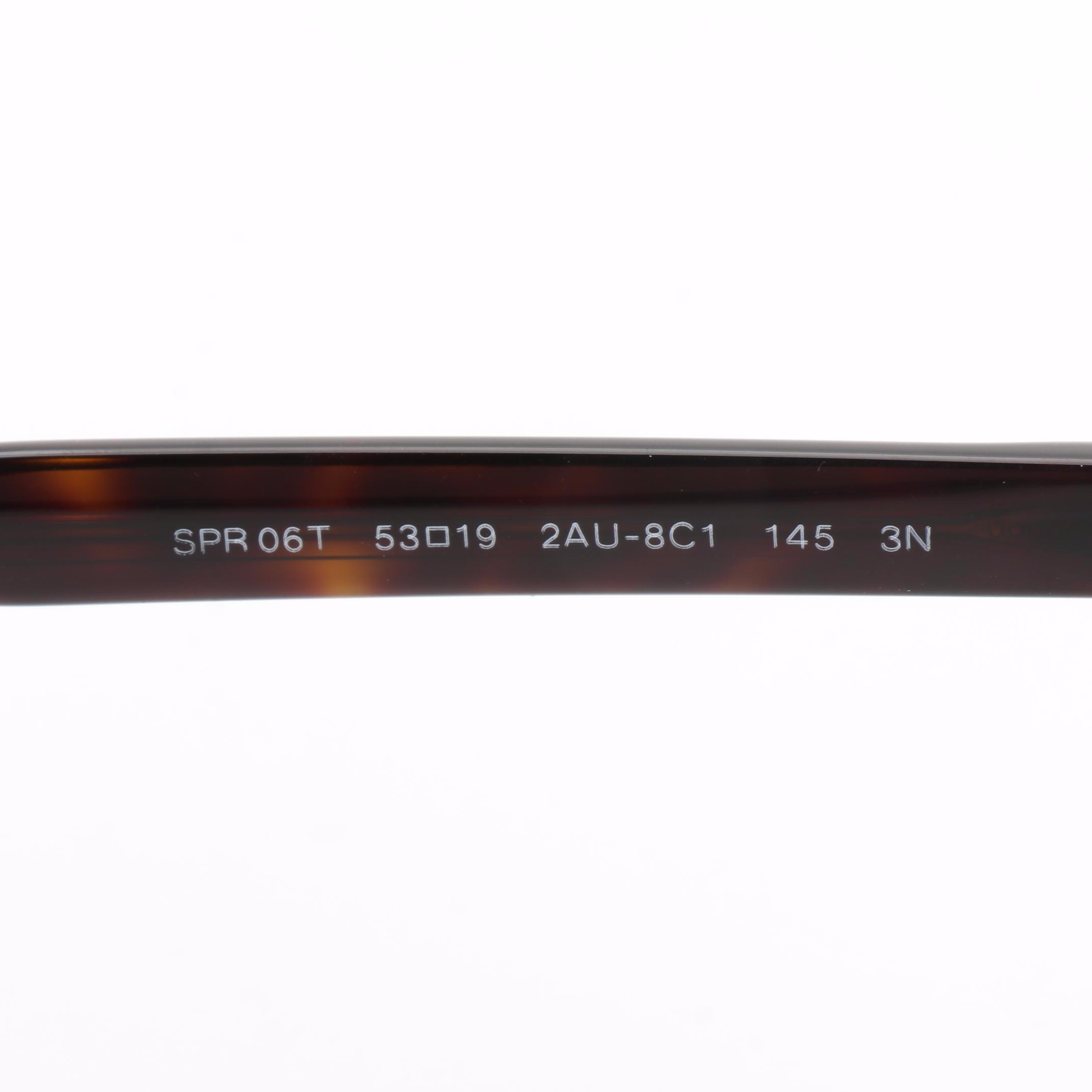 Prada SPR06T Havana Sunglasses with Case and Box