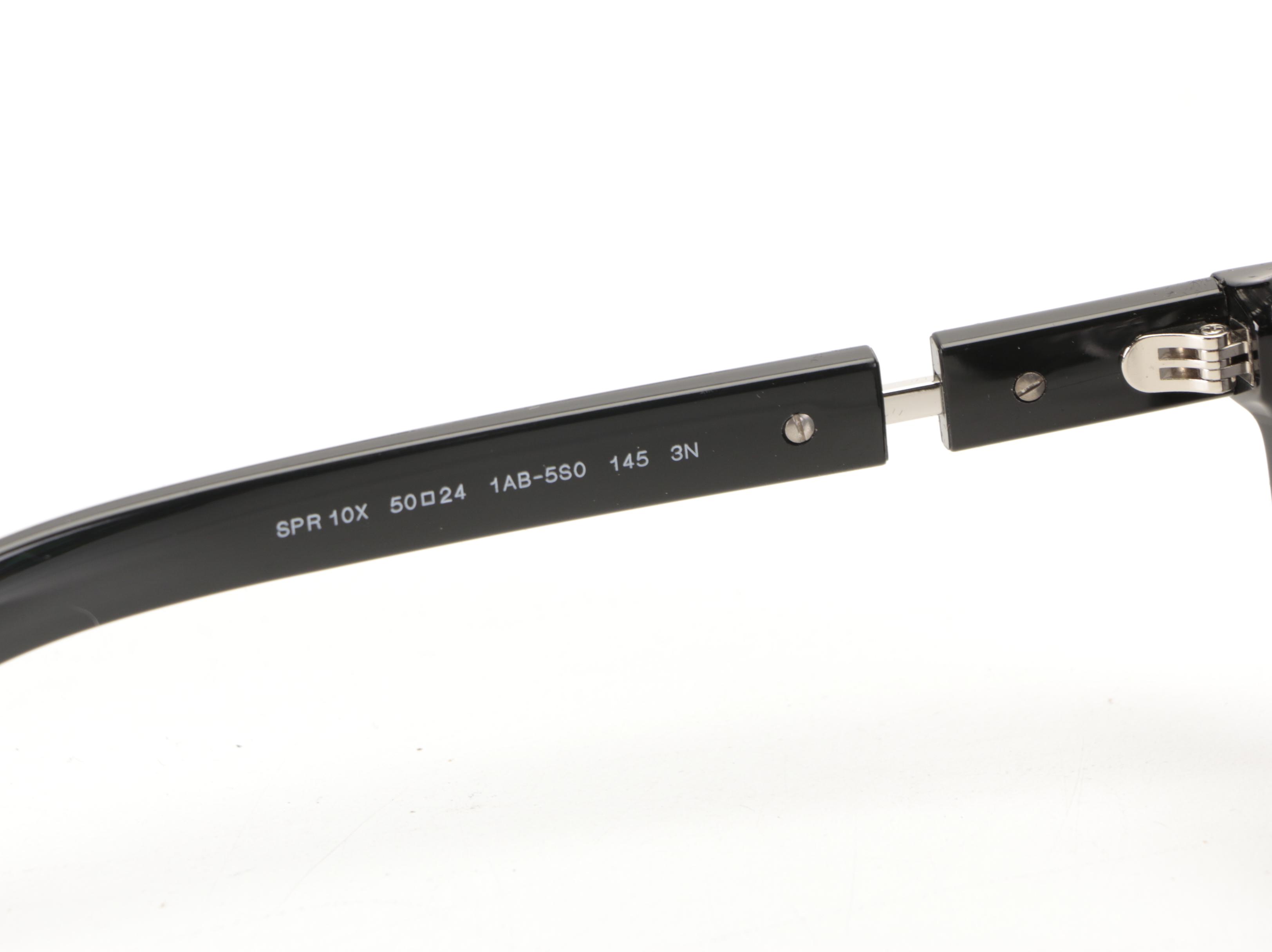 Prada SPR10X Round Sunglasses with Case and Box