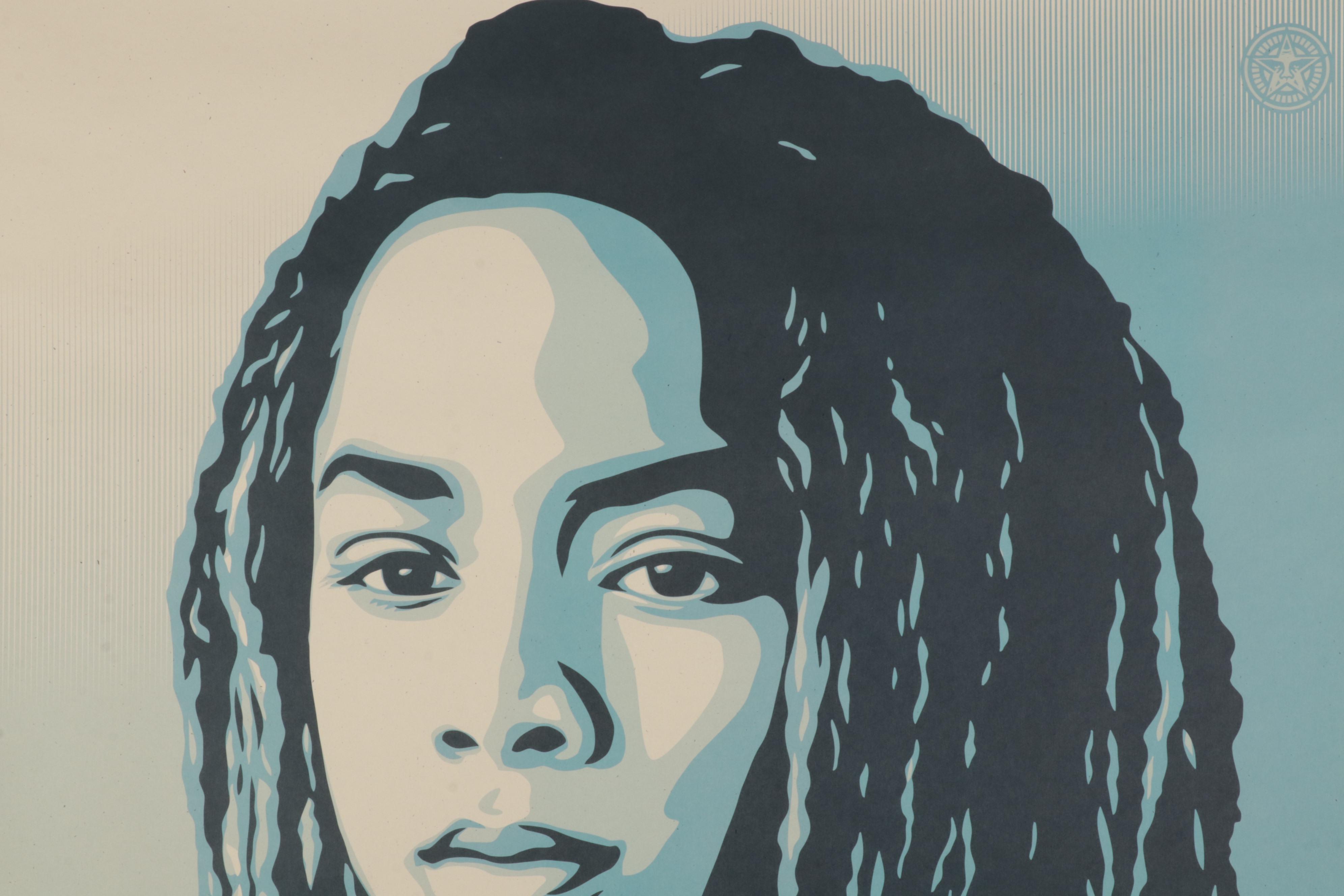 Shepard Fairey for Amplifier Giclée "We the People: Protect Each Other"