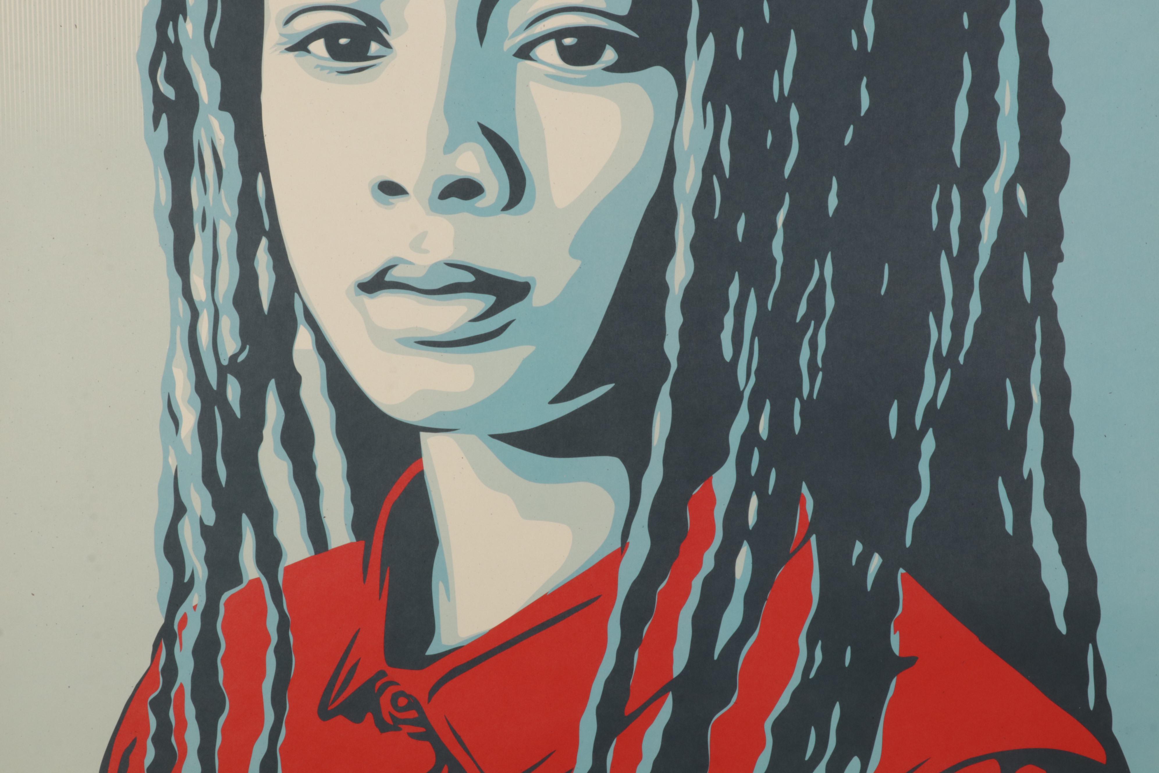 Shepard Fairey for Amplifier Giclée "We the People: Protect Each Other"