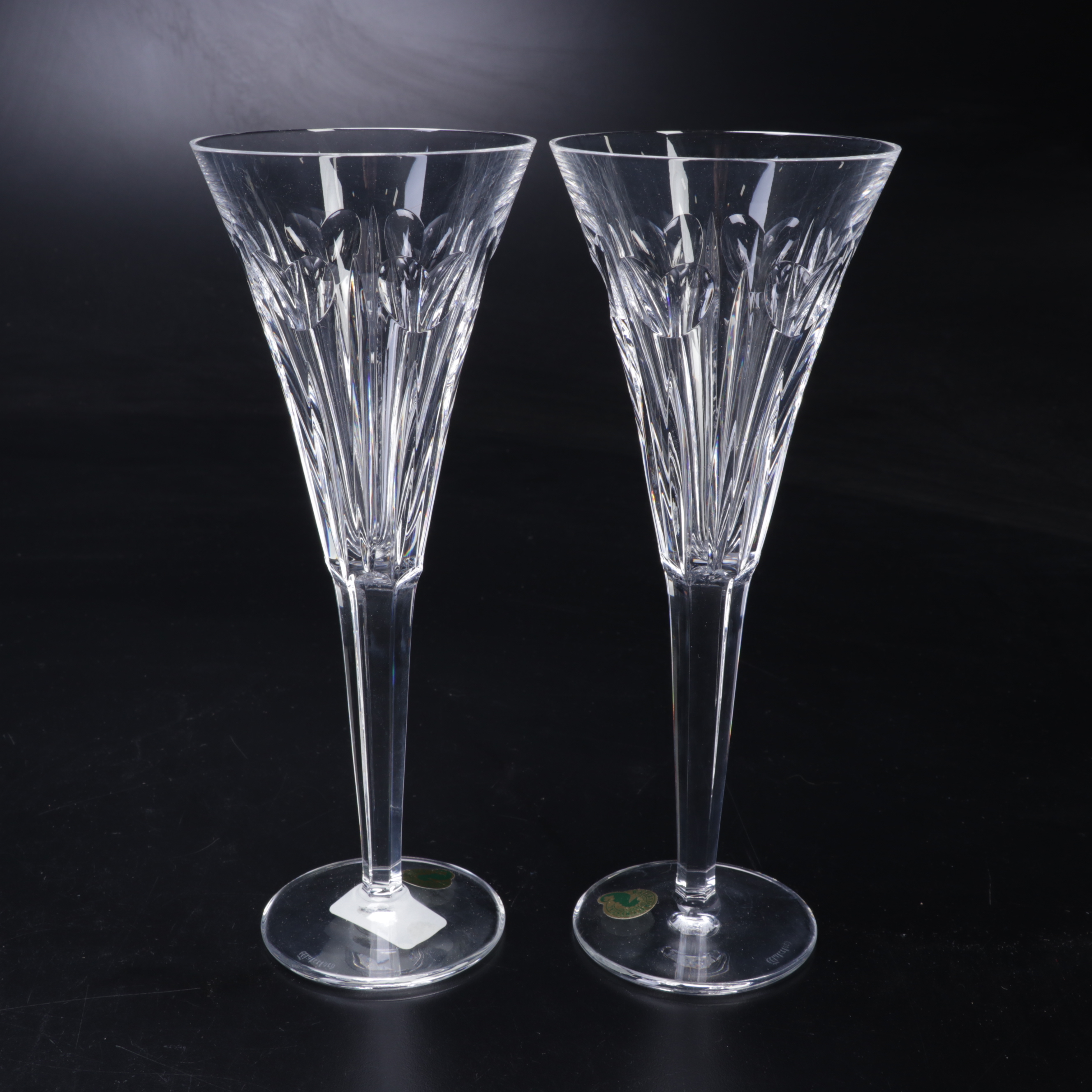 Waterford Crystal Millennium Collection Toasting Flutes