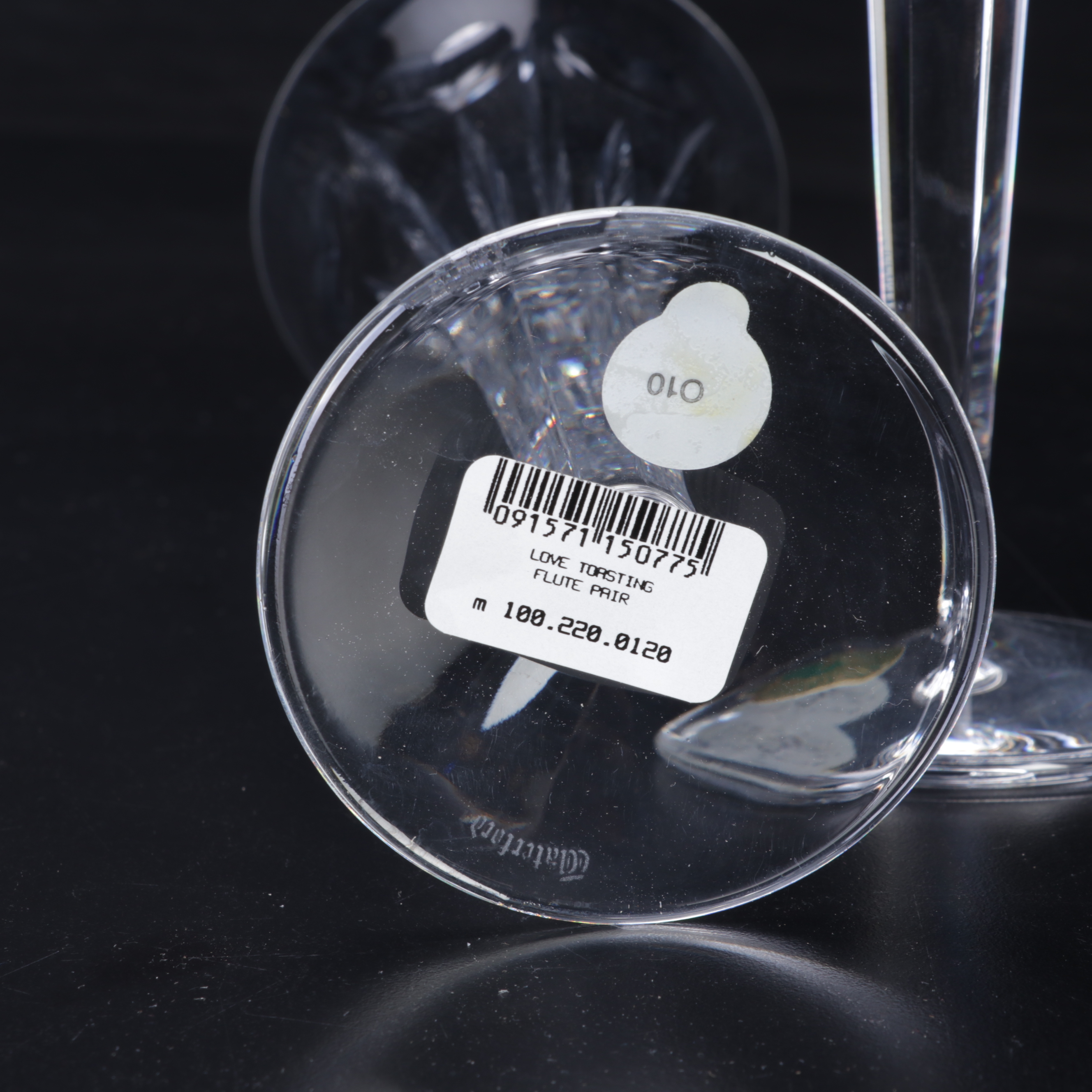 Waterford Crystal Millennium Collection Toasting Flutes