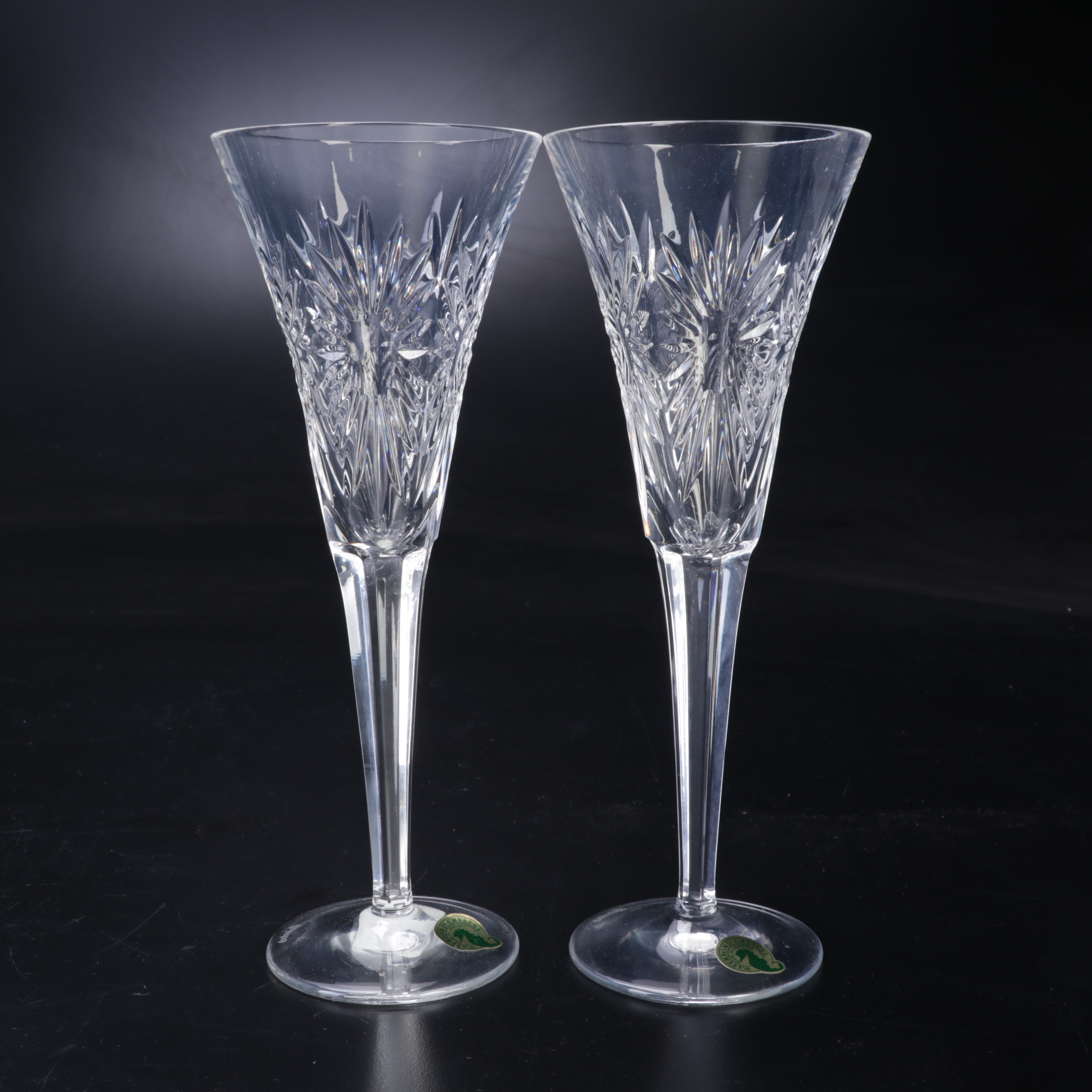 Waterford Crystal Millennium Collection Toasting Flutes