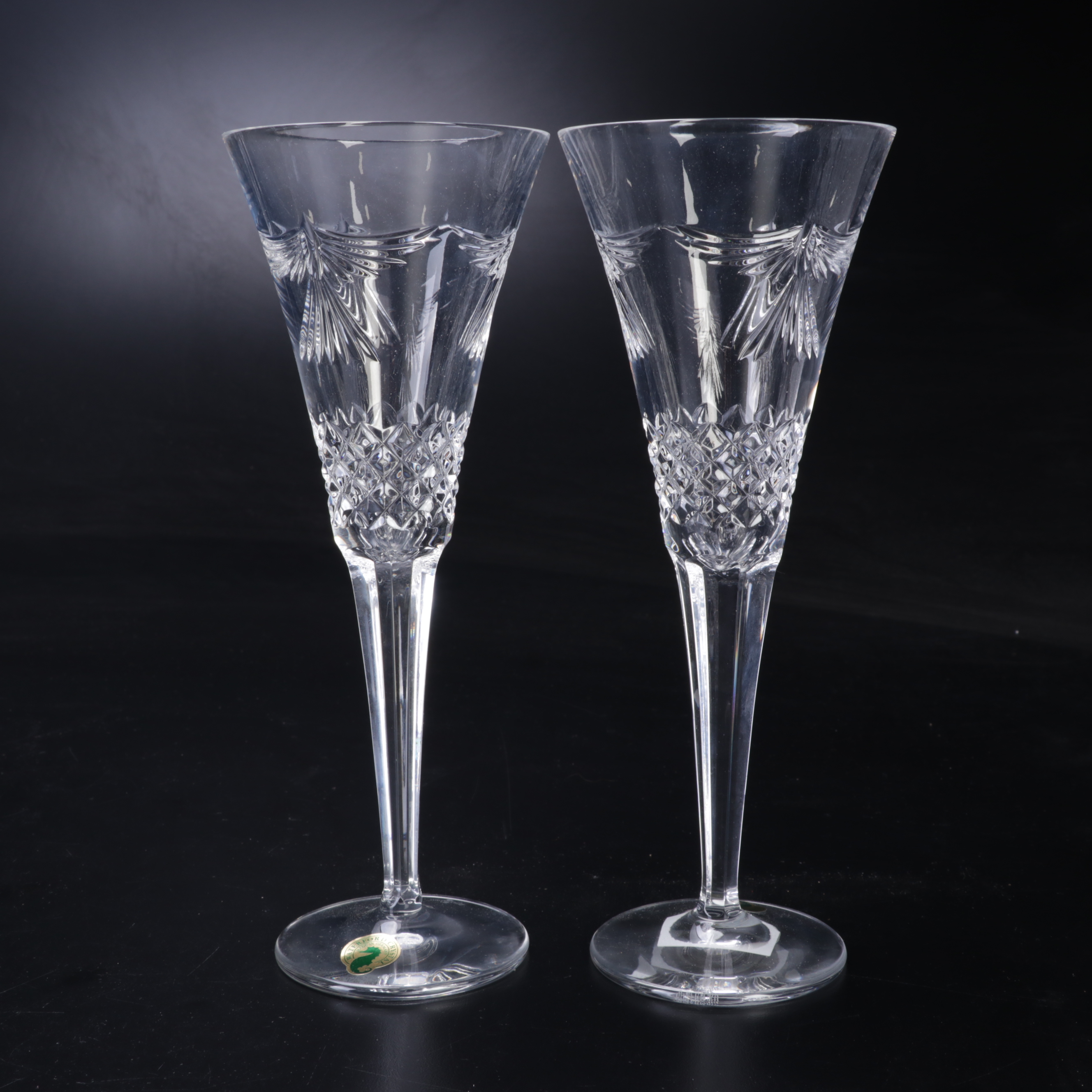 Waterford Crystal Millennium Collection Toasting Flutes