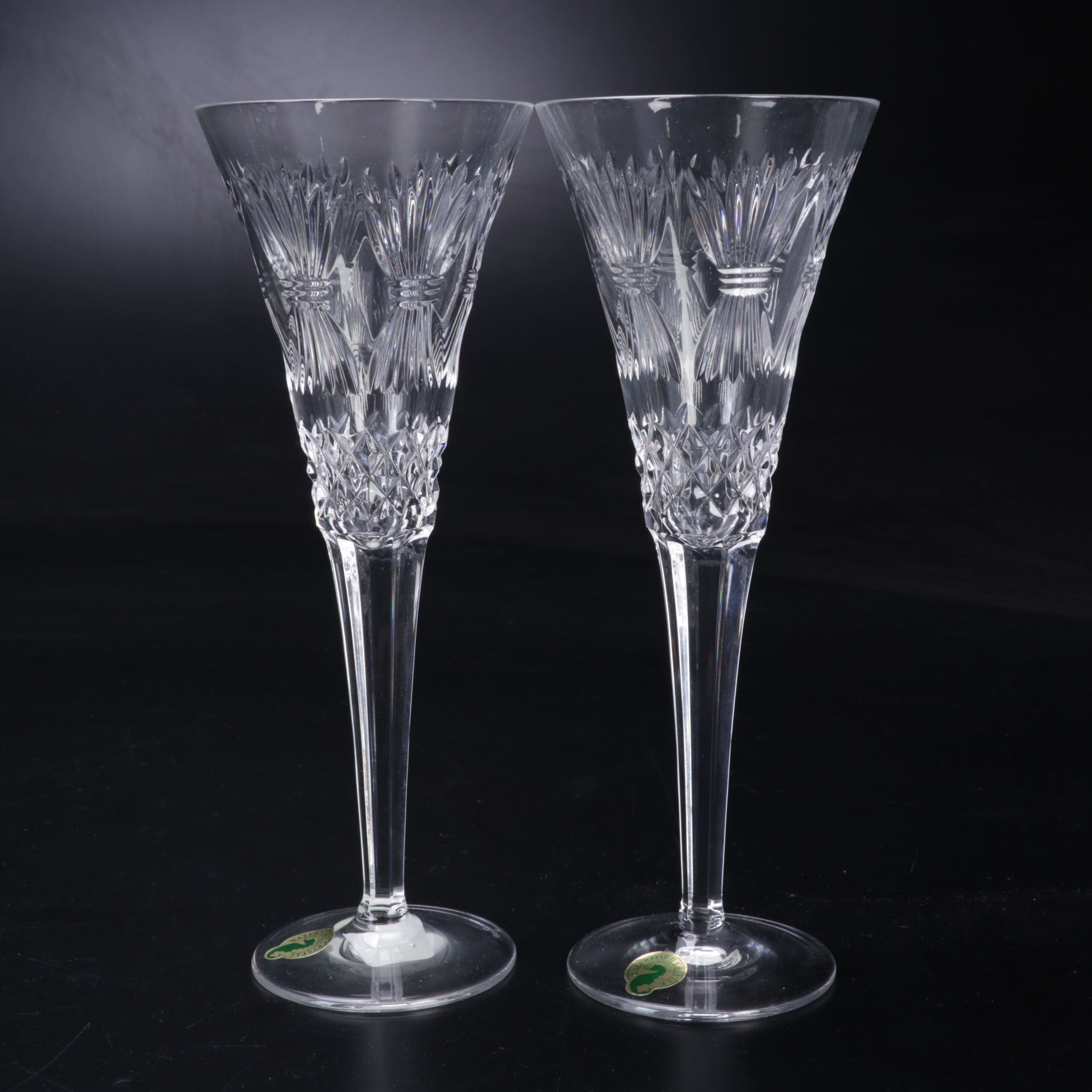 Waterford Crystal Millennium Collection Toasting Flutes