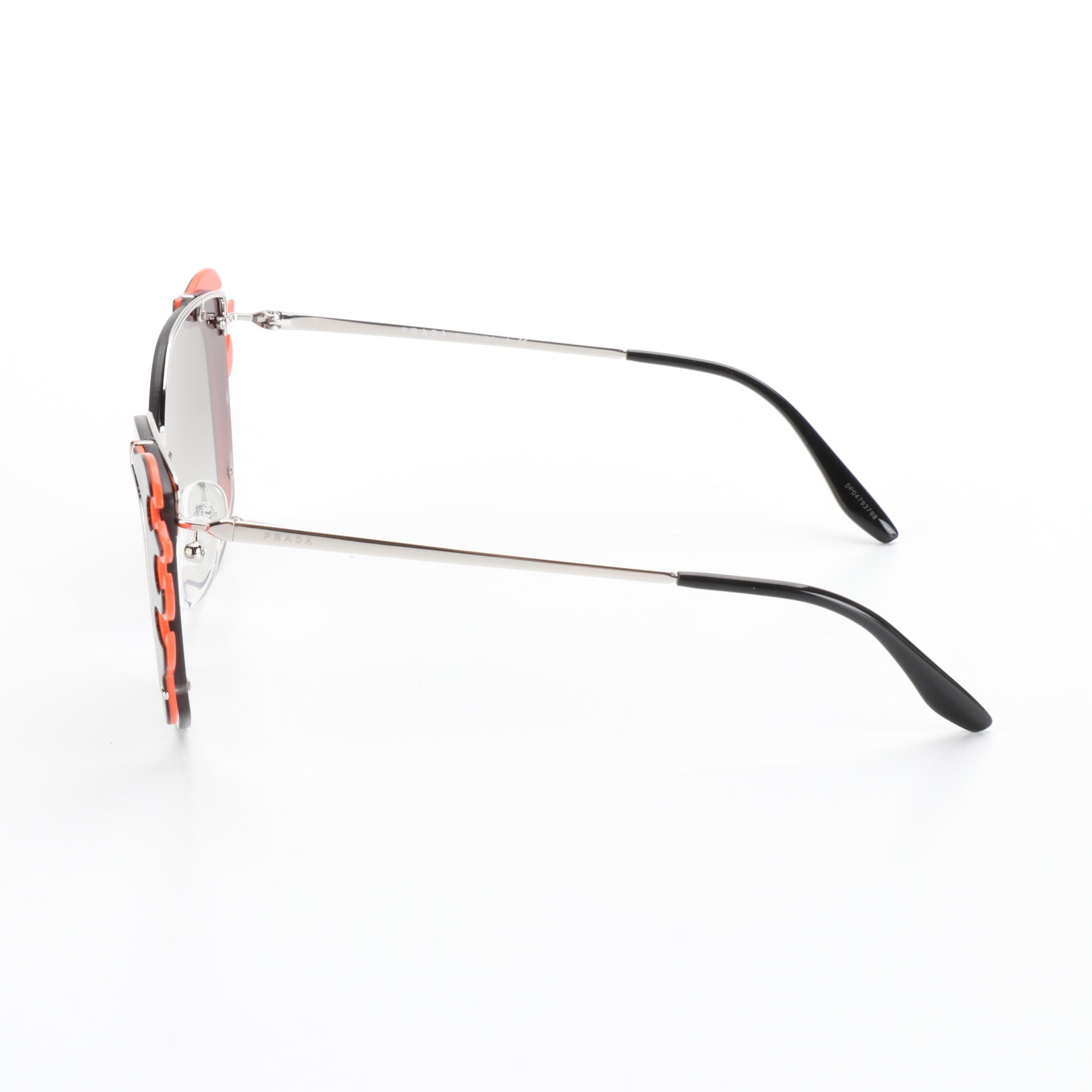 Prada SPR59V Avant Garde Flame Sunglasses with Case