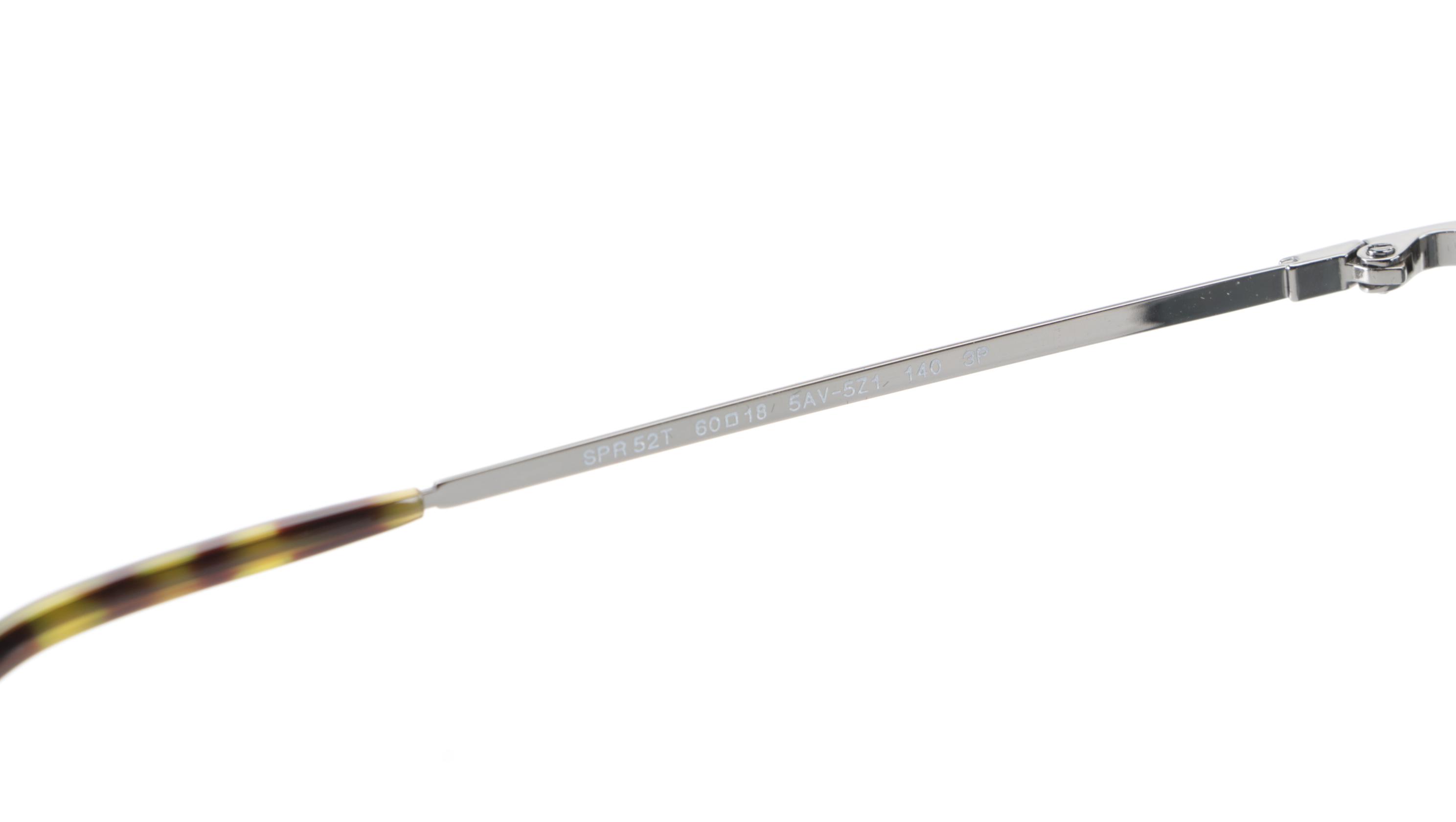 Prada SPR52T Aviator Sunglasses Polarized in Metal Frame with Case