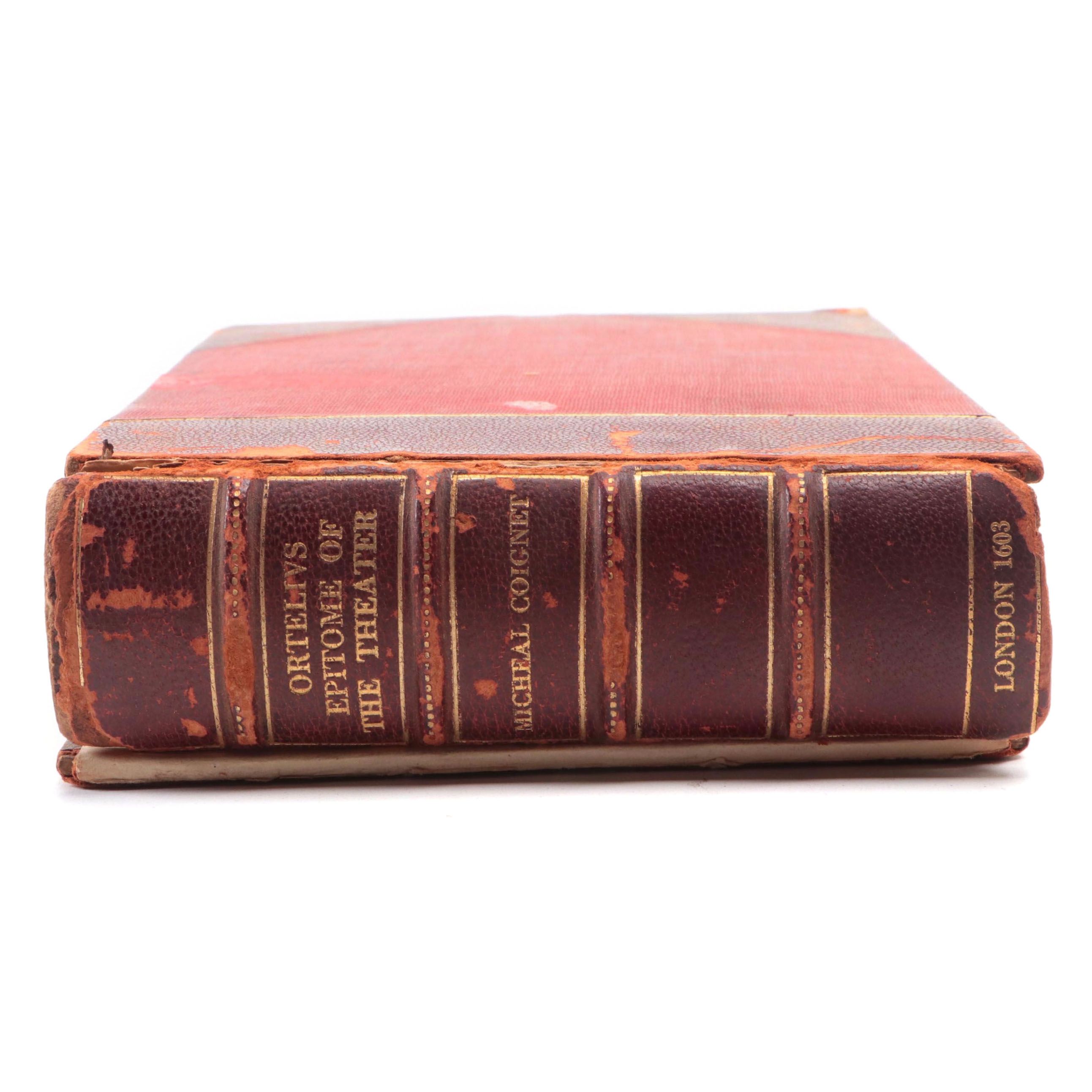 Abraham Ortelius "His Epitome of the Theater of the Worlde", 1603