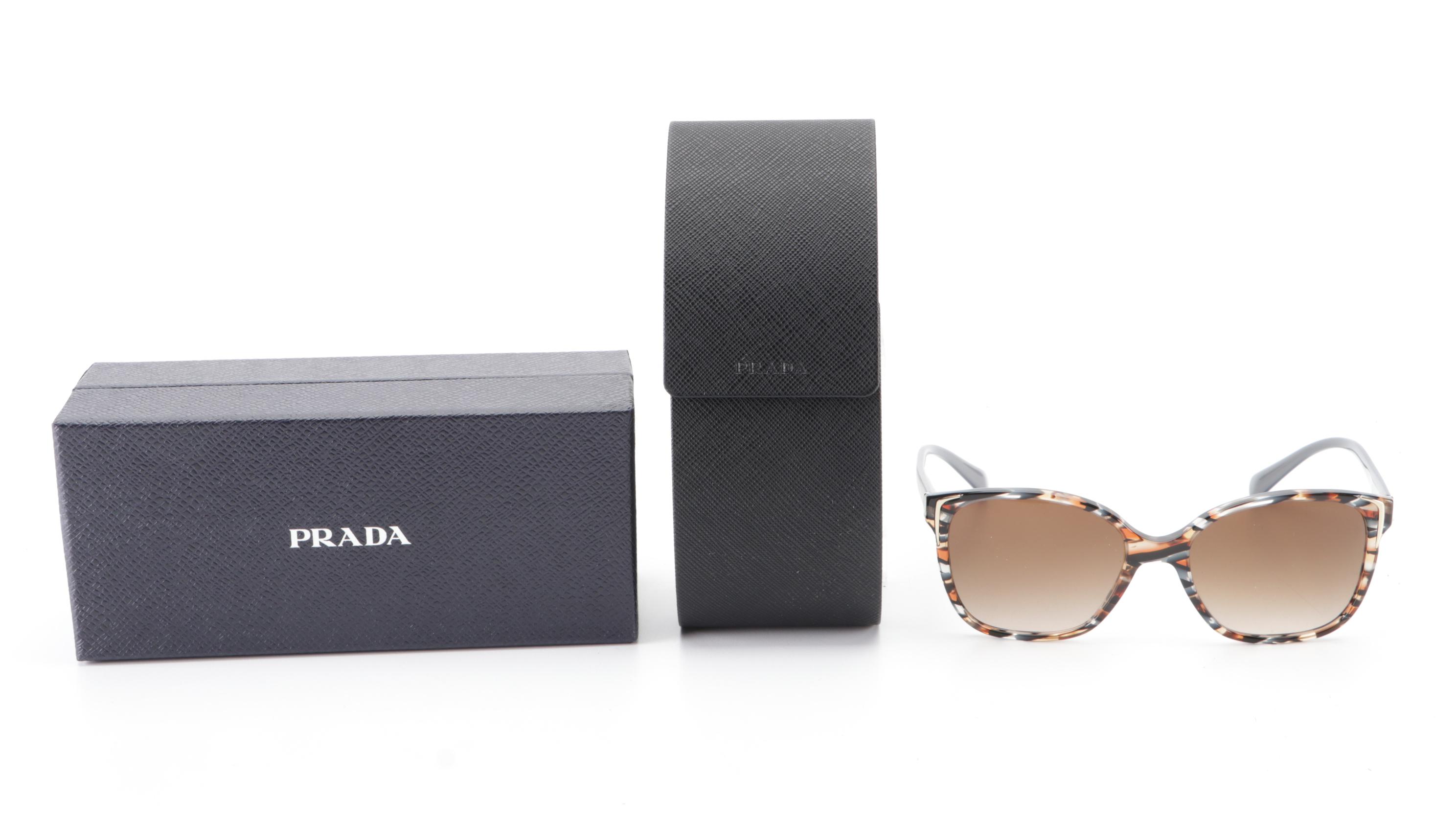 Prada SPR01O Sunglasses with Case and Box